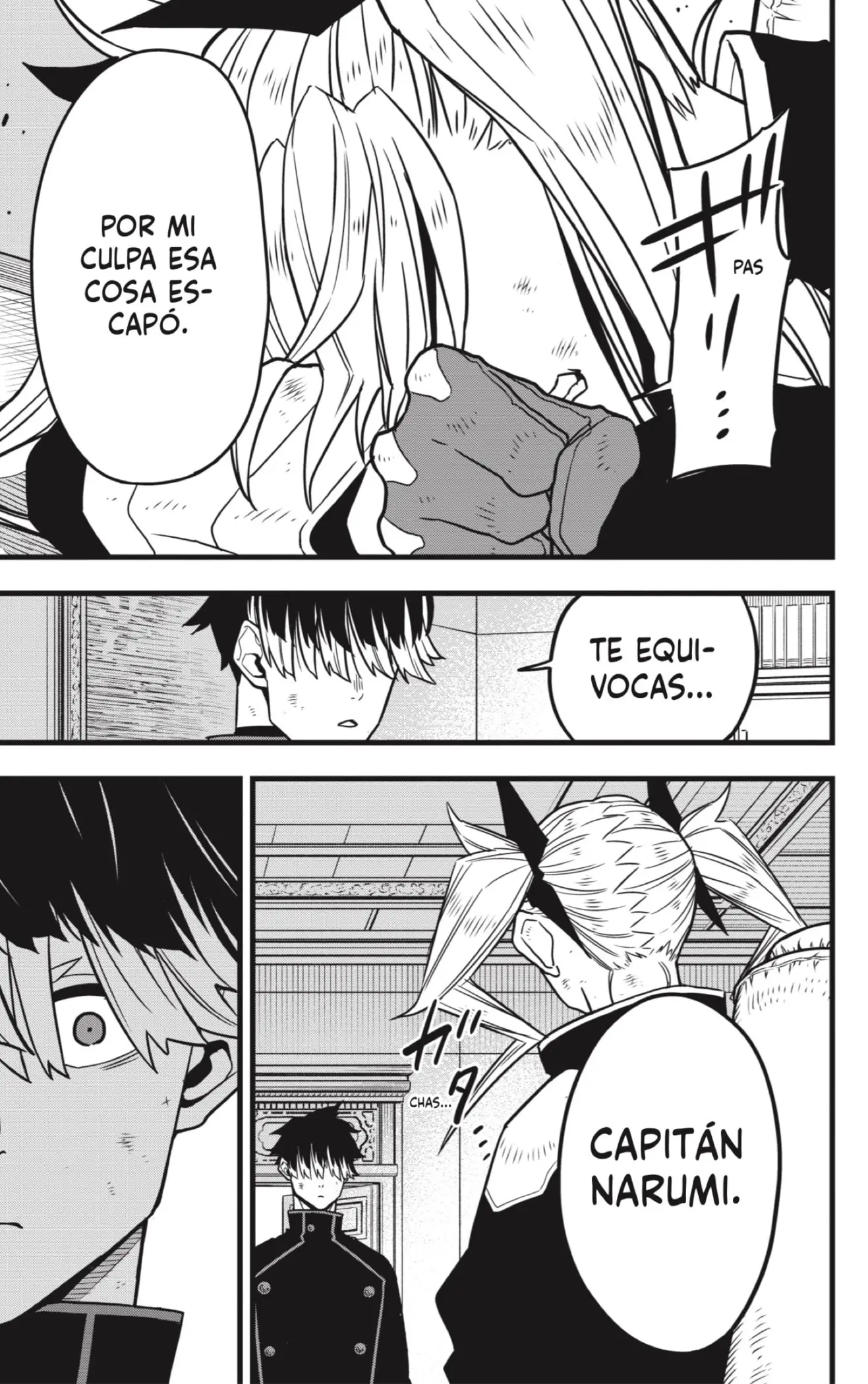 Kaiju No. 8 capítulo 54, página 17