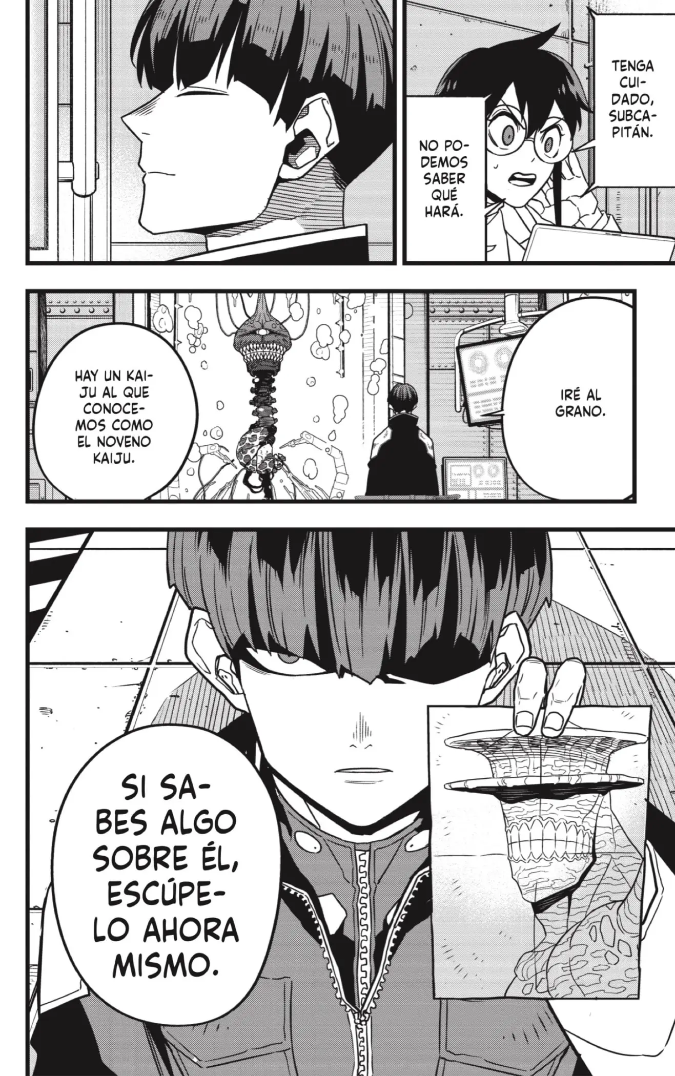 Kaiju No. 8 capítulo 56, página 8