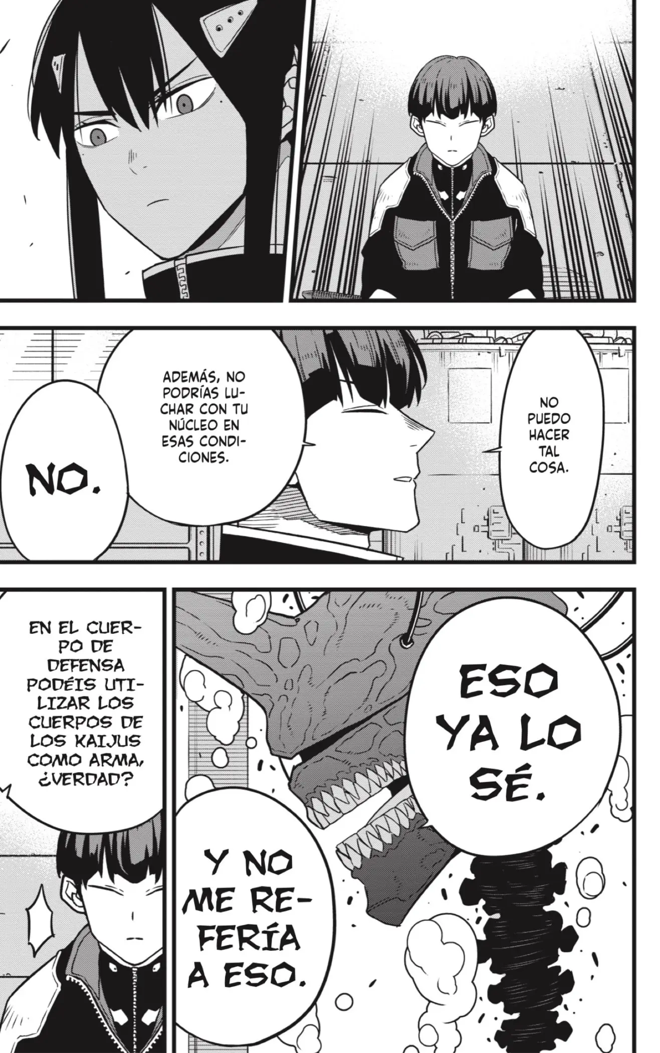 Kaiju No. 8 capítulo 56, página 11