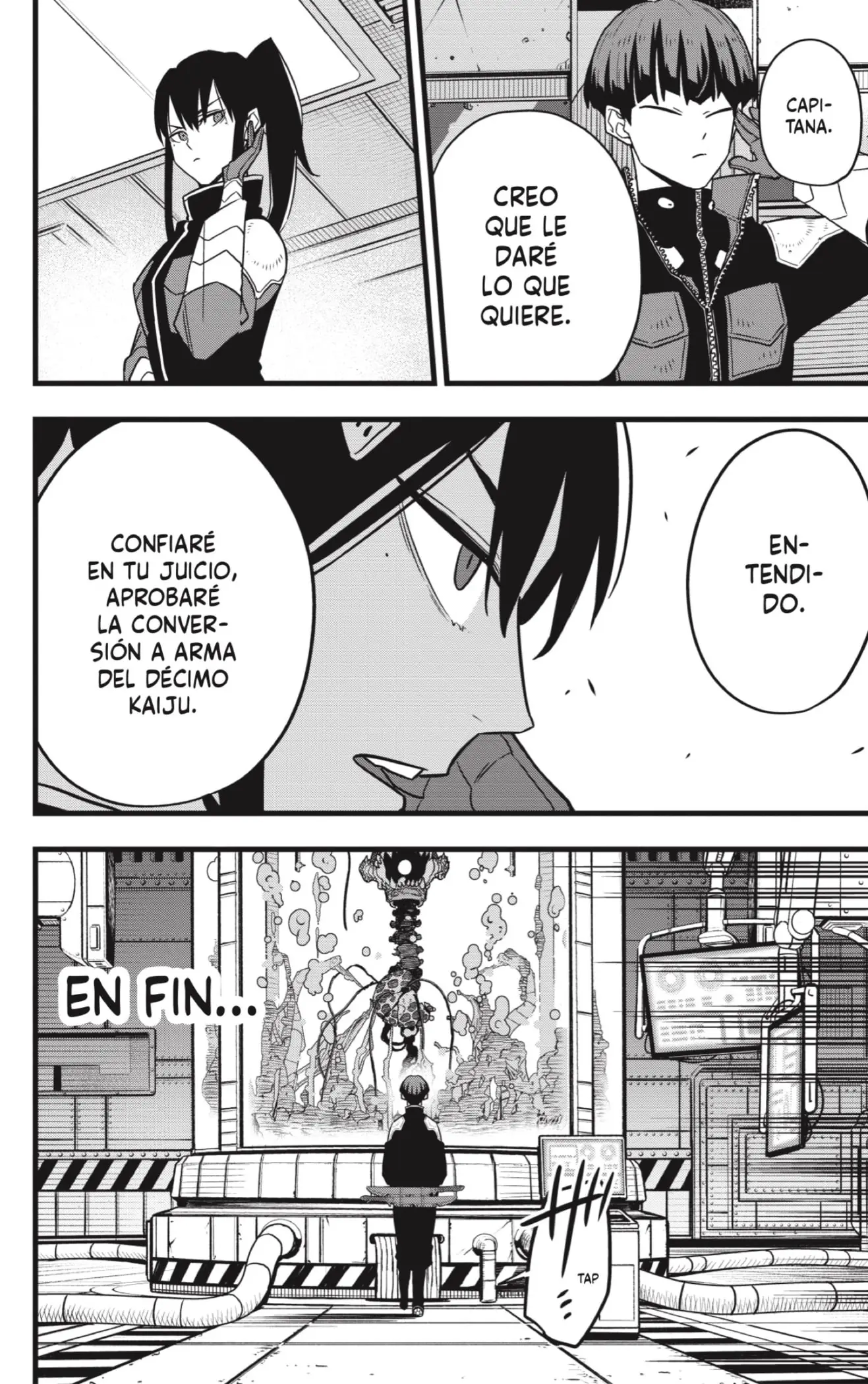 Kaiju No. 8 capítulo 56, página 20