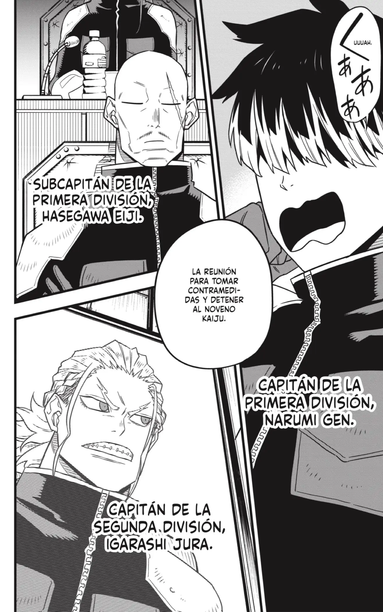 Kaiju No. 8 capítulo 57, página 14