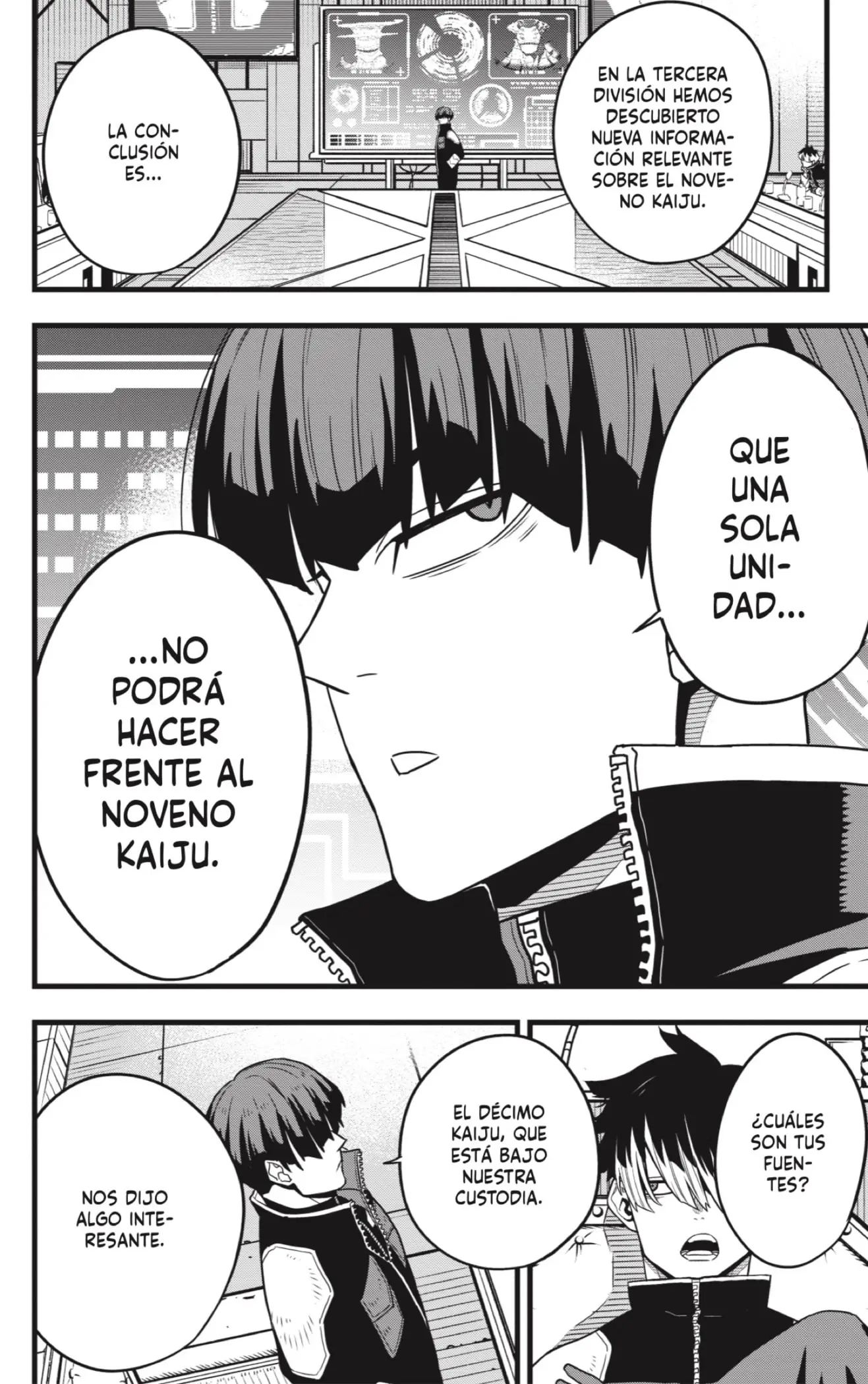 Kaiju No. 8 capítulo 57, página 18