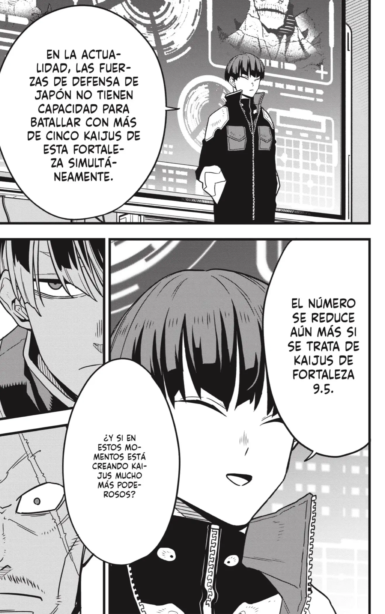 Kaiju No. 8 capítulo 57, página 21