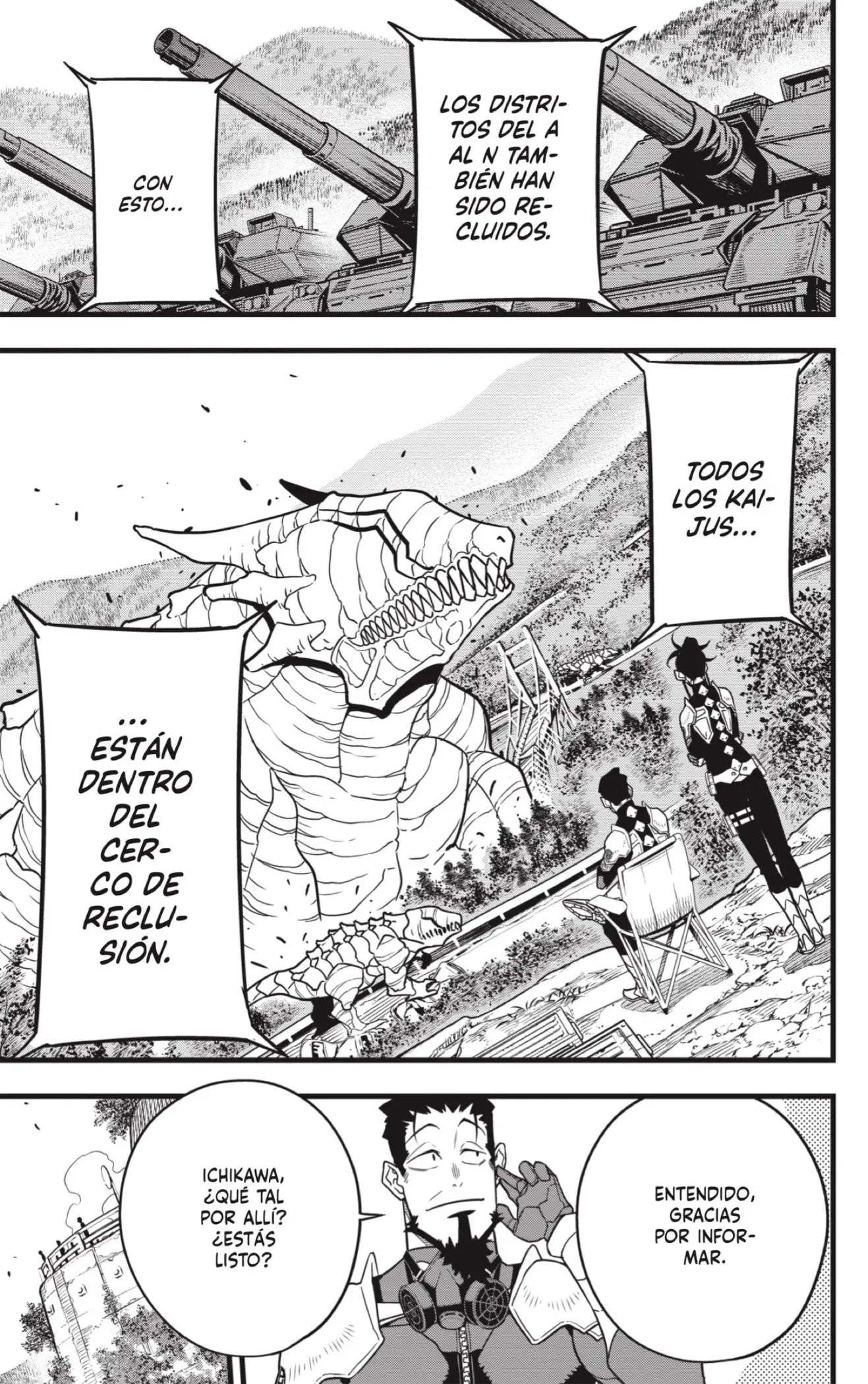 Kaiju No. 8 capítulo 60, página 5