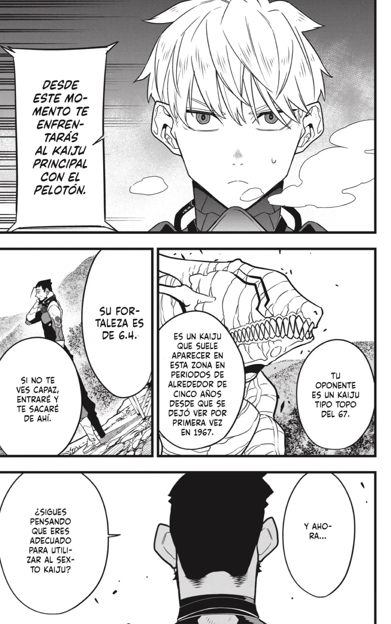 Kaiju No. 8 capítulo 60, página 11