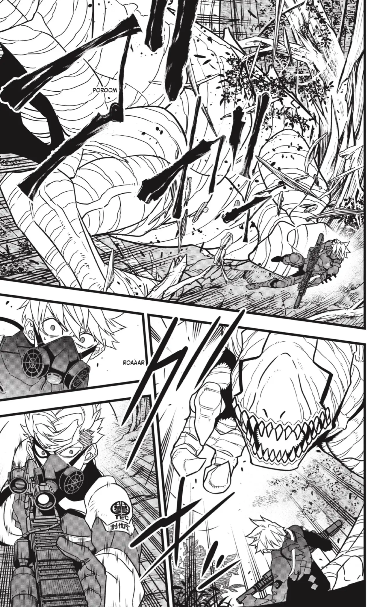 Kaiju No. 8 capítulo 60, página 17