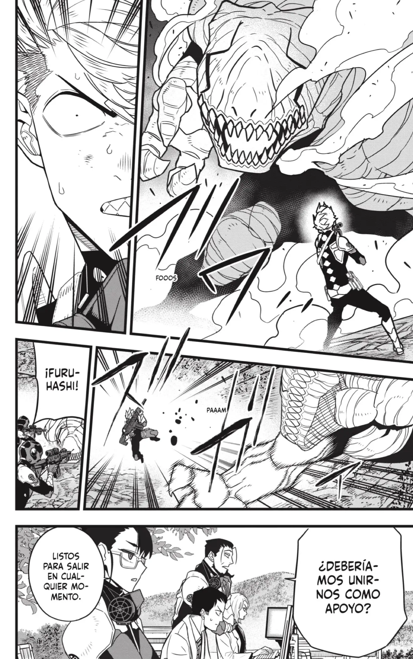 Kaiju No. 8 capítulo 61, página 6