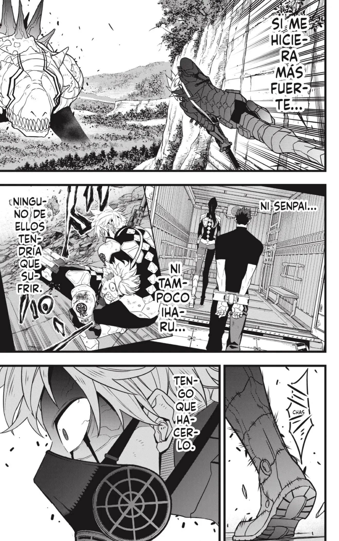Kaiju No. 8 capítulo 62, página 3
