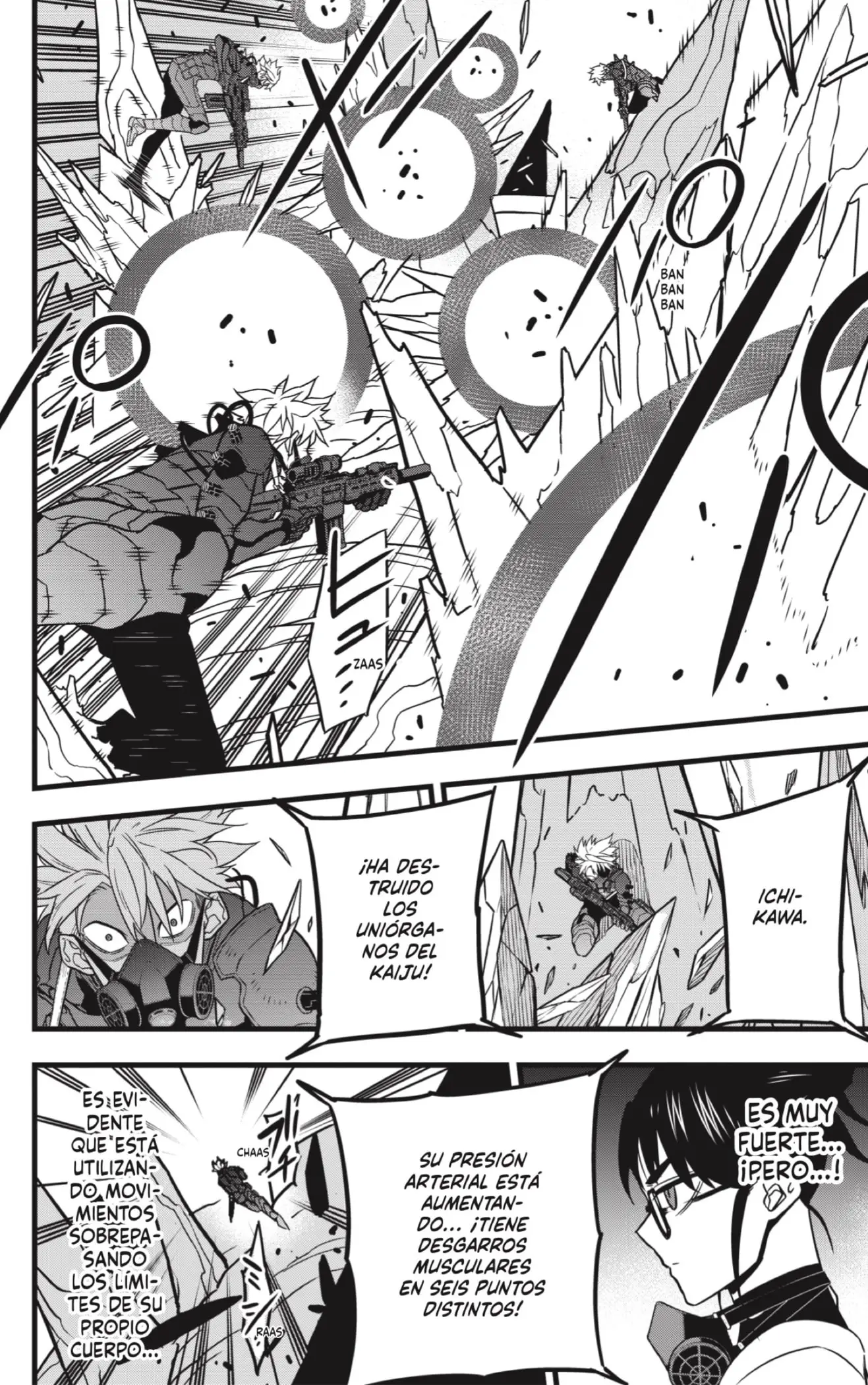 Kaiju No. 8 capítulo 62, página 6