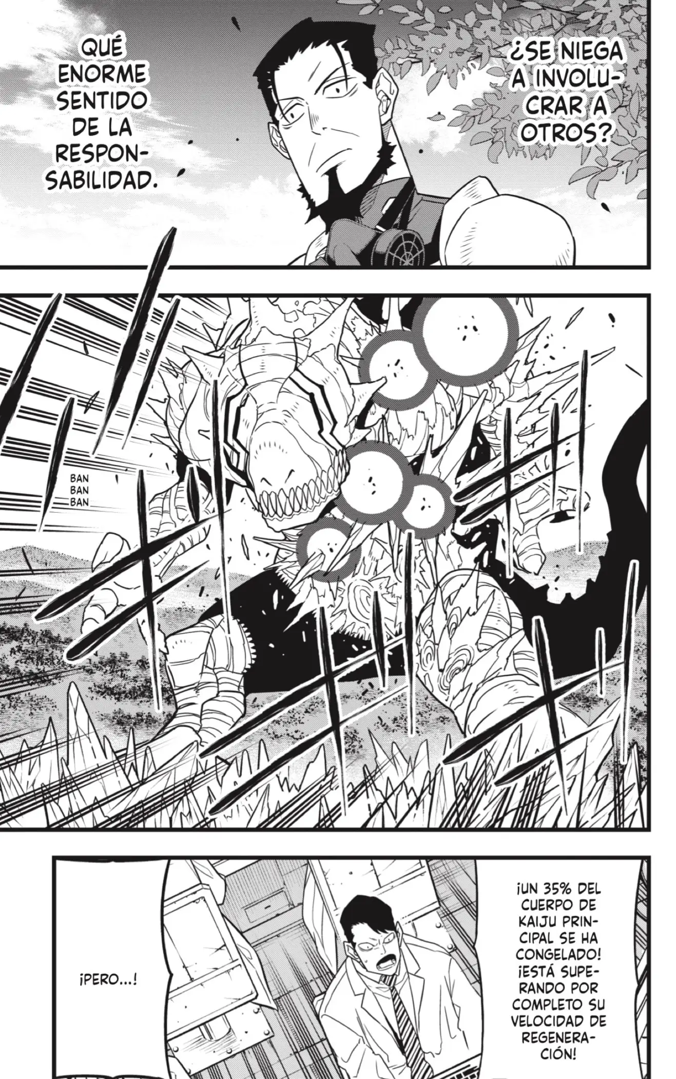 Kaiju No. 8 capítulo 62, página 13