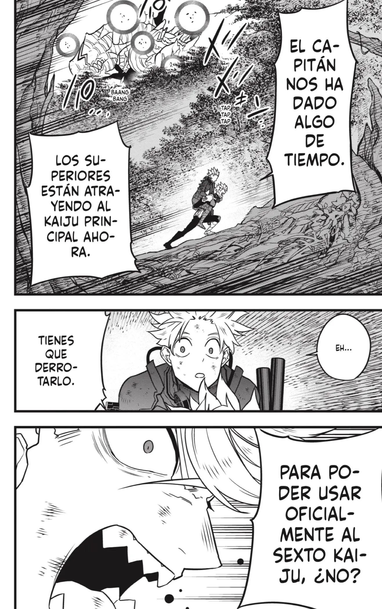 Kaiju No. 8 capítulo 63, página 4