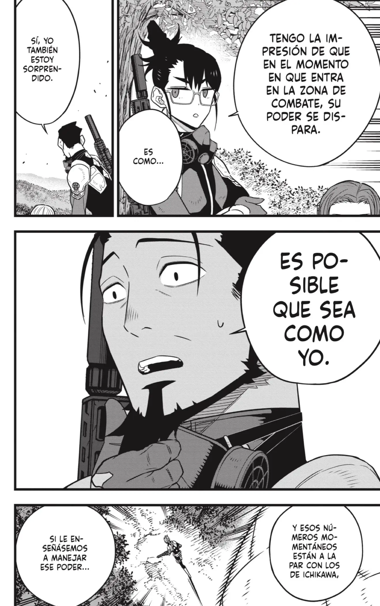 Kaiju No. 8 capítulo 63, página 14