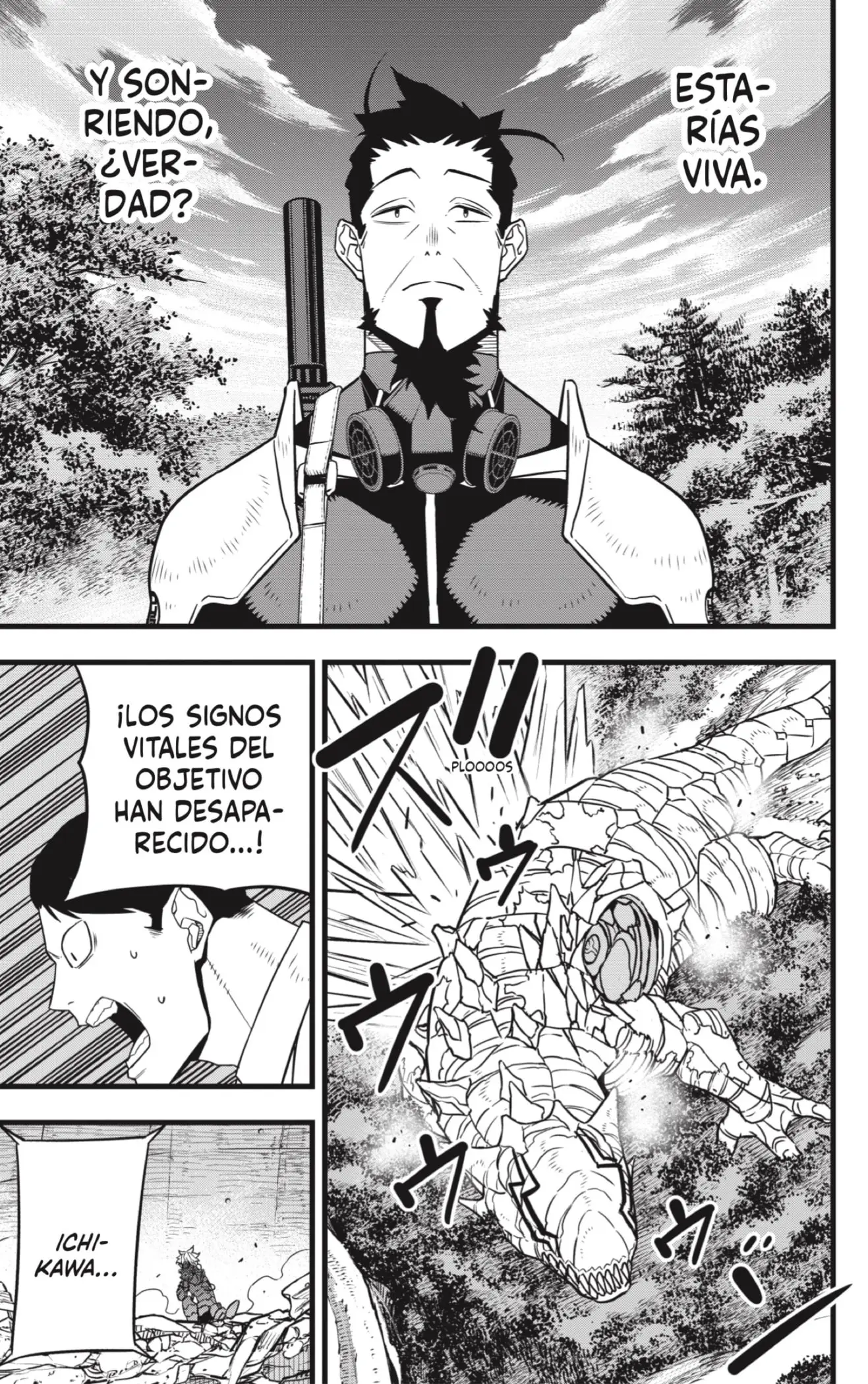 Kaiju No. 8 capítulo 64, página 7