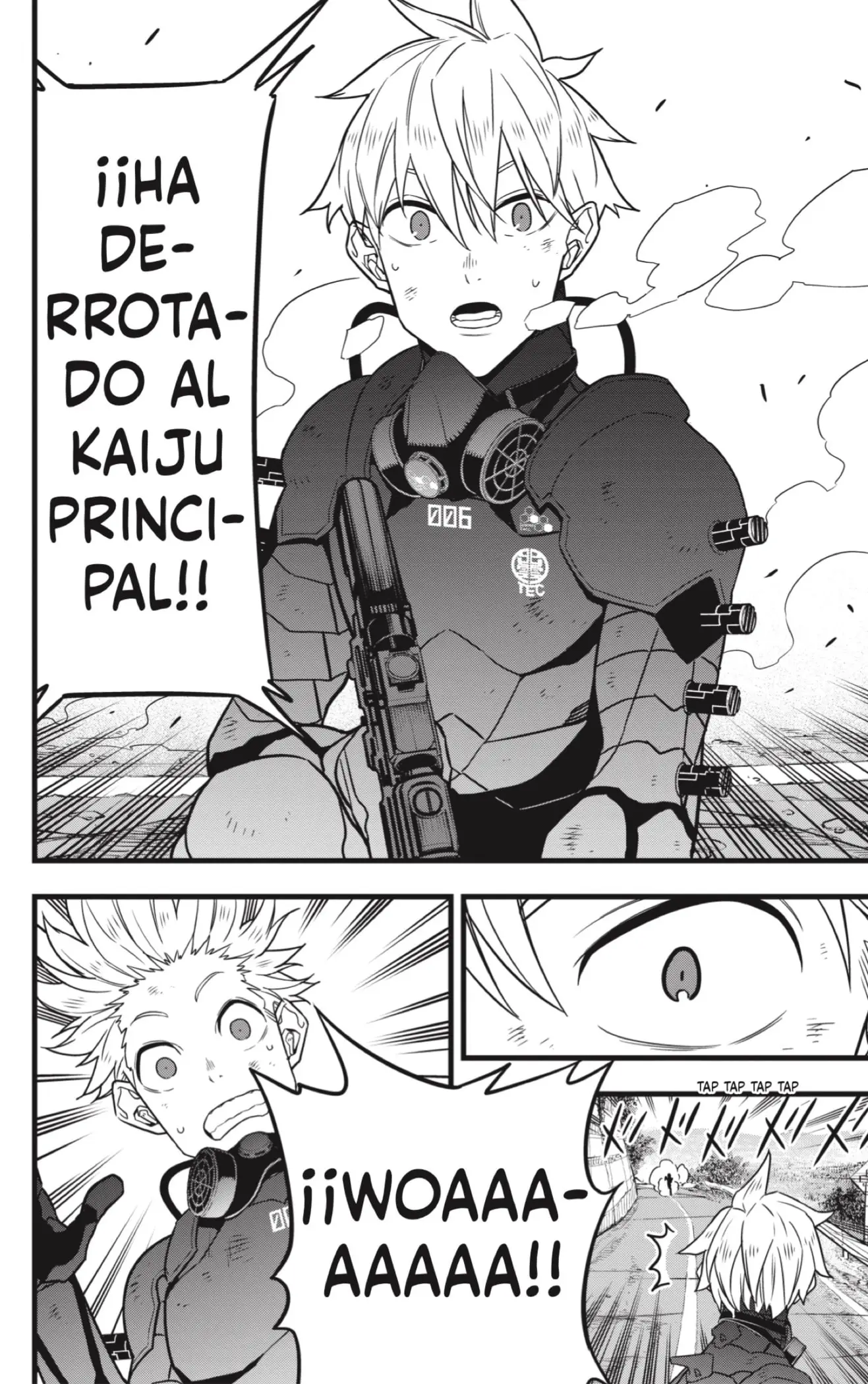 Kaiju No. 8 capítulo 64, página 8