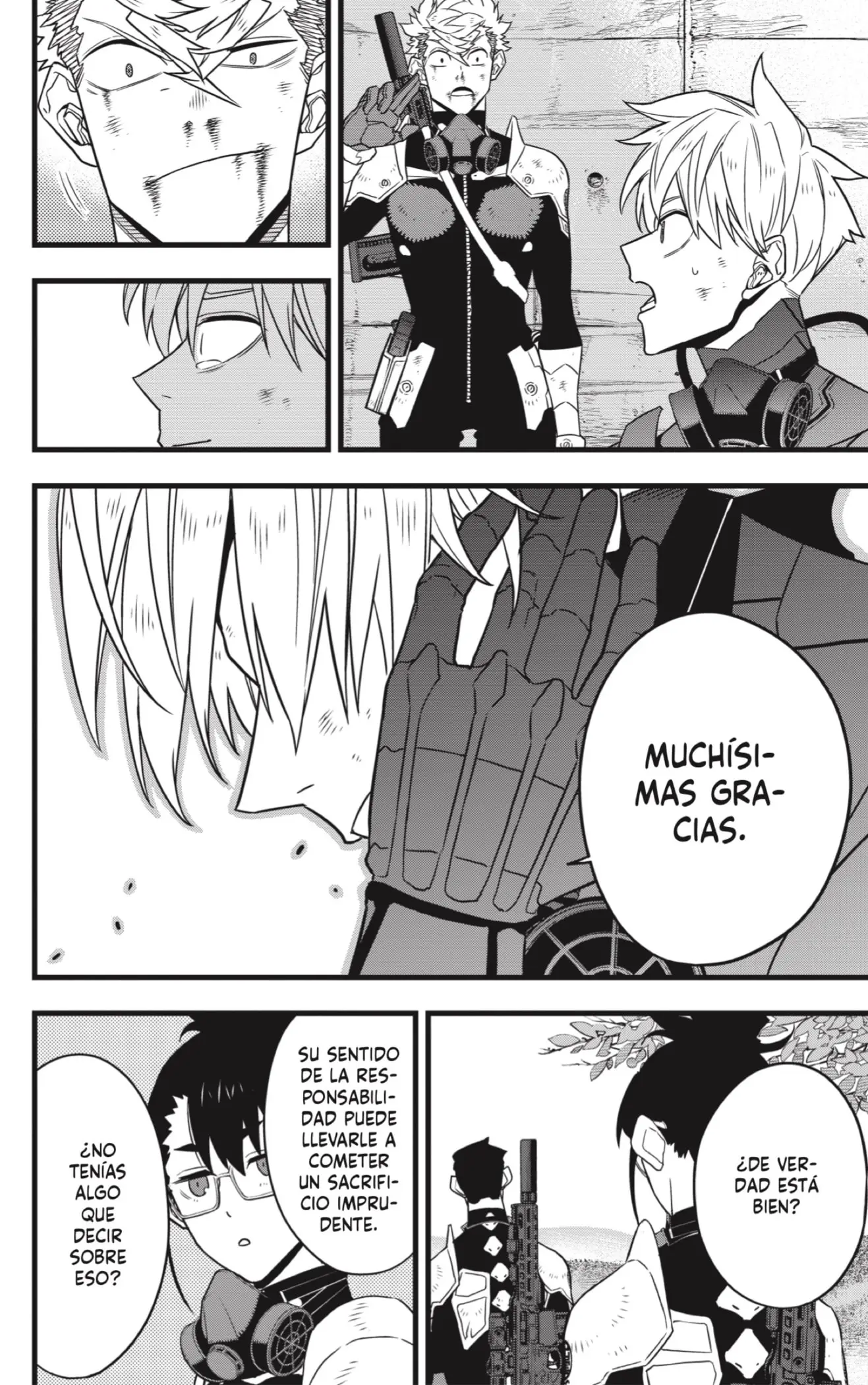 Kaiju No. 8 capítulo 64, página 14
