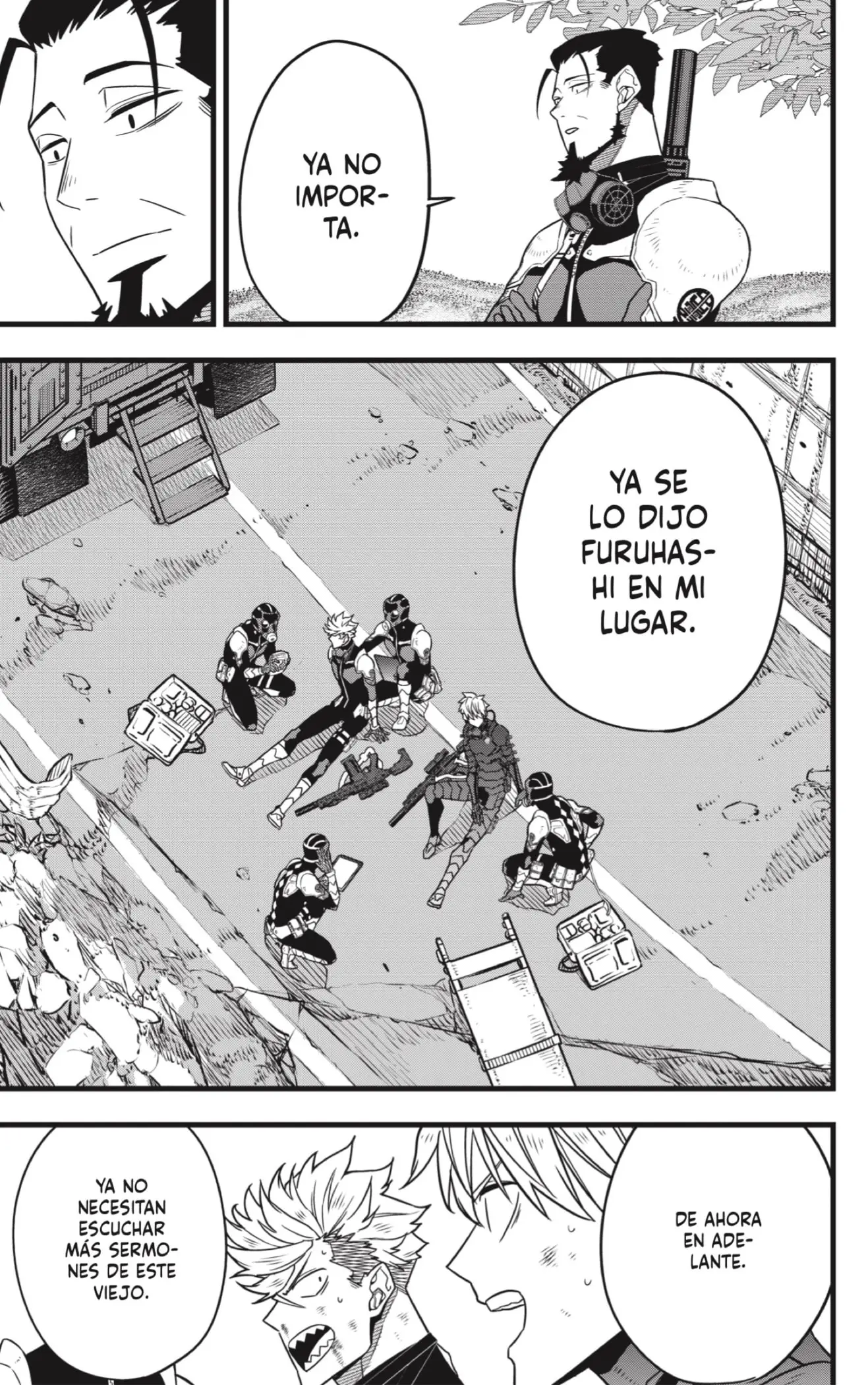 Kaiju No. 8 capítulo 64, página 15