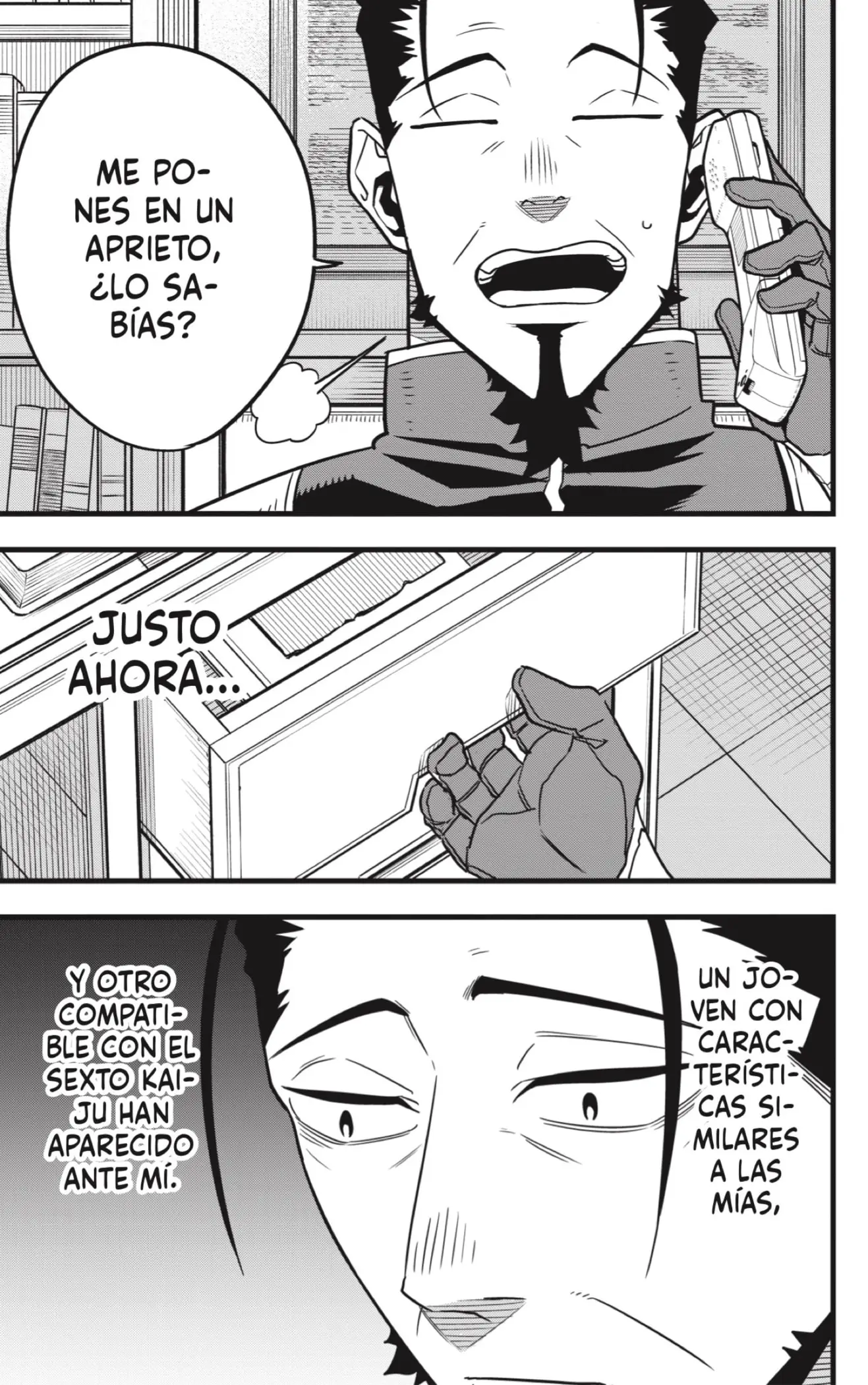 Kaiju No. 8 capítulo 64, página 19
