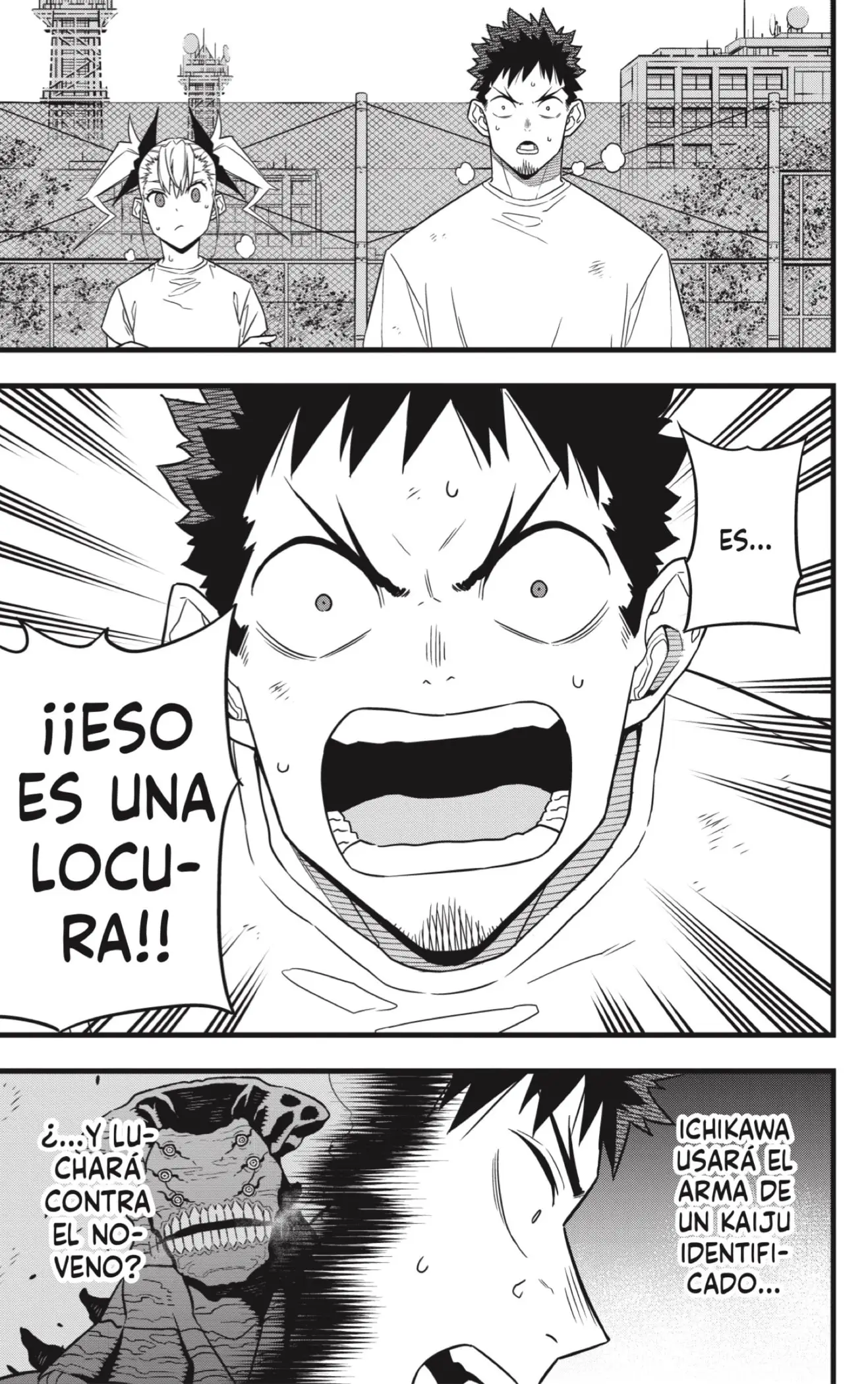 Kaiju No. 8 capítulo 65, página 3