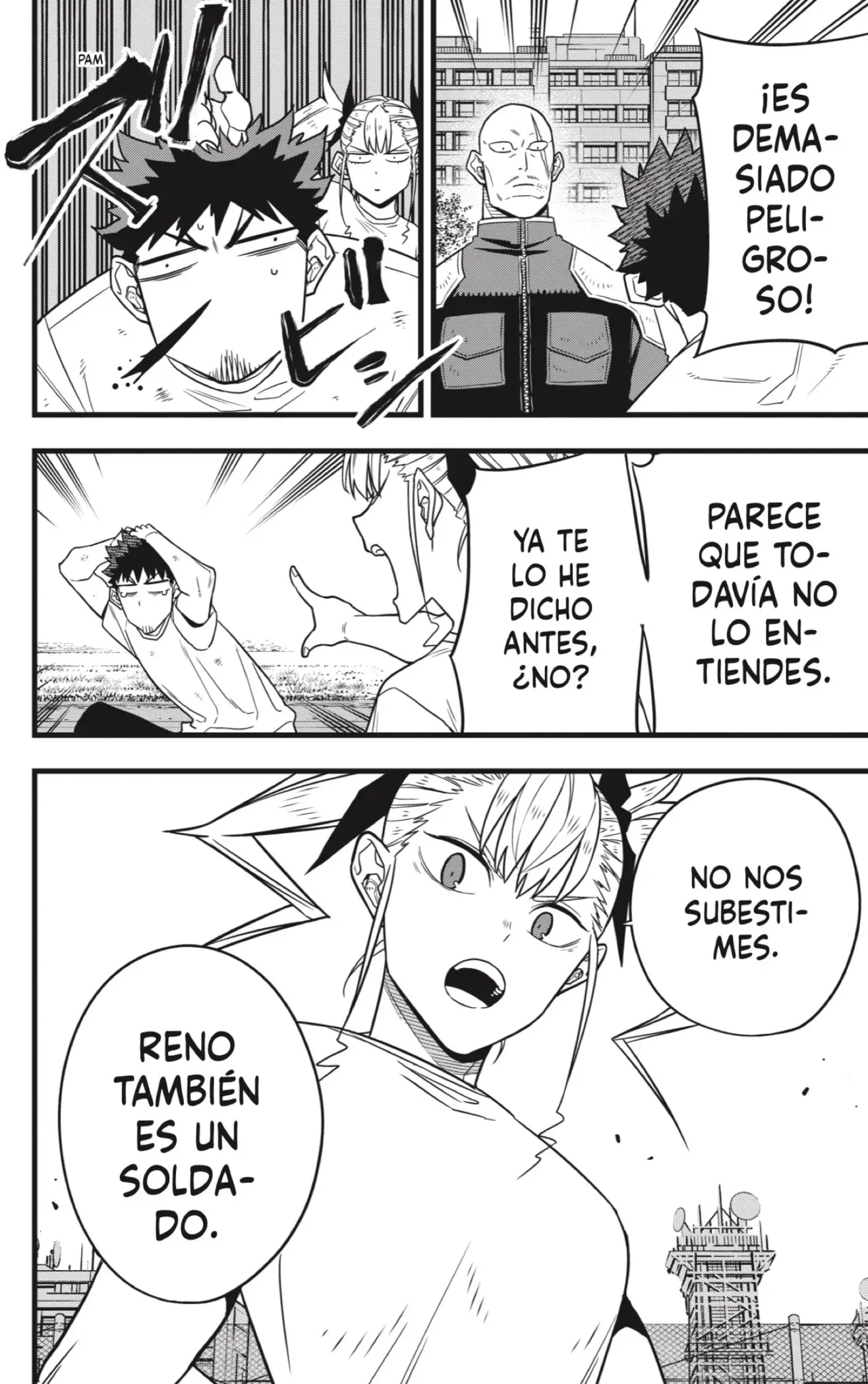 Kaiju No. 8 capítulo 65, página 4