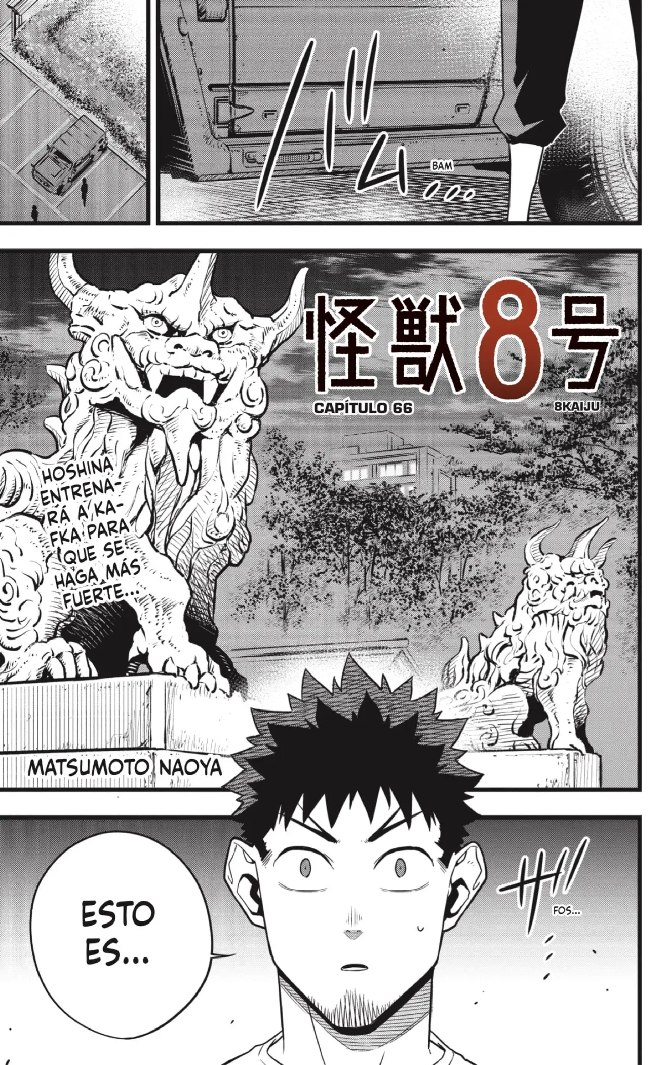 Kaiju No. 8 capítulo 66, página 1