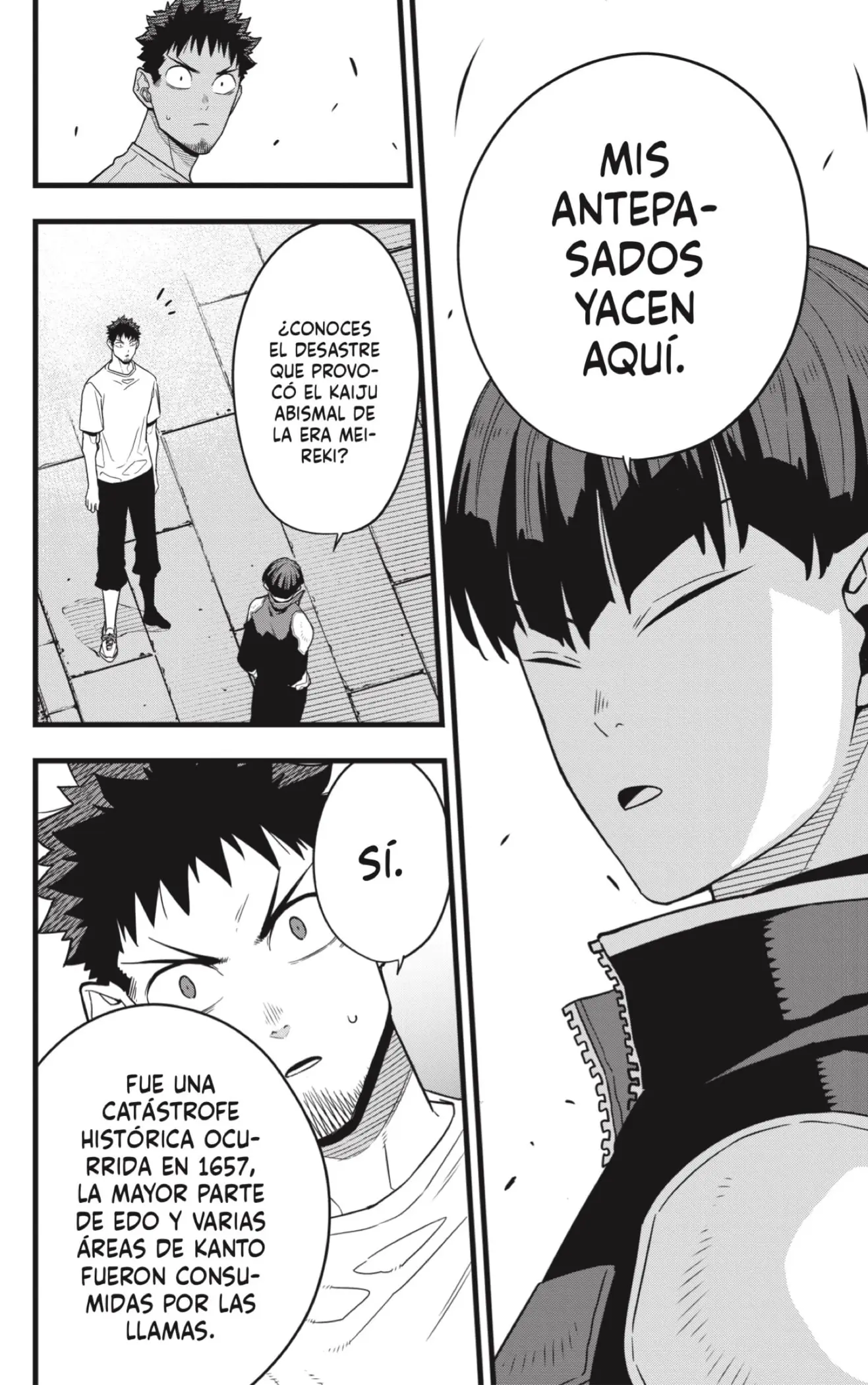Kaiju No. 8 capítulo 66, página 4