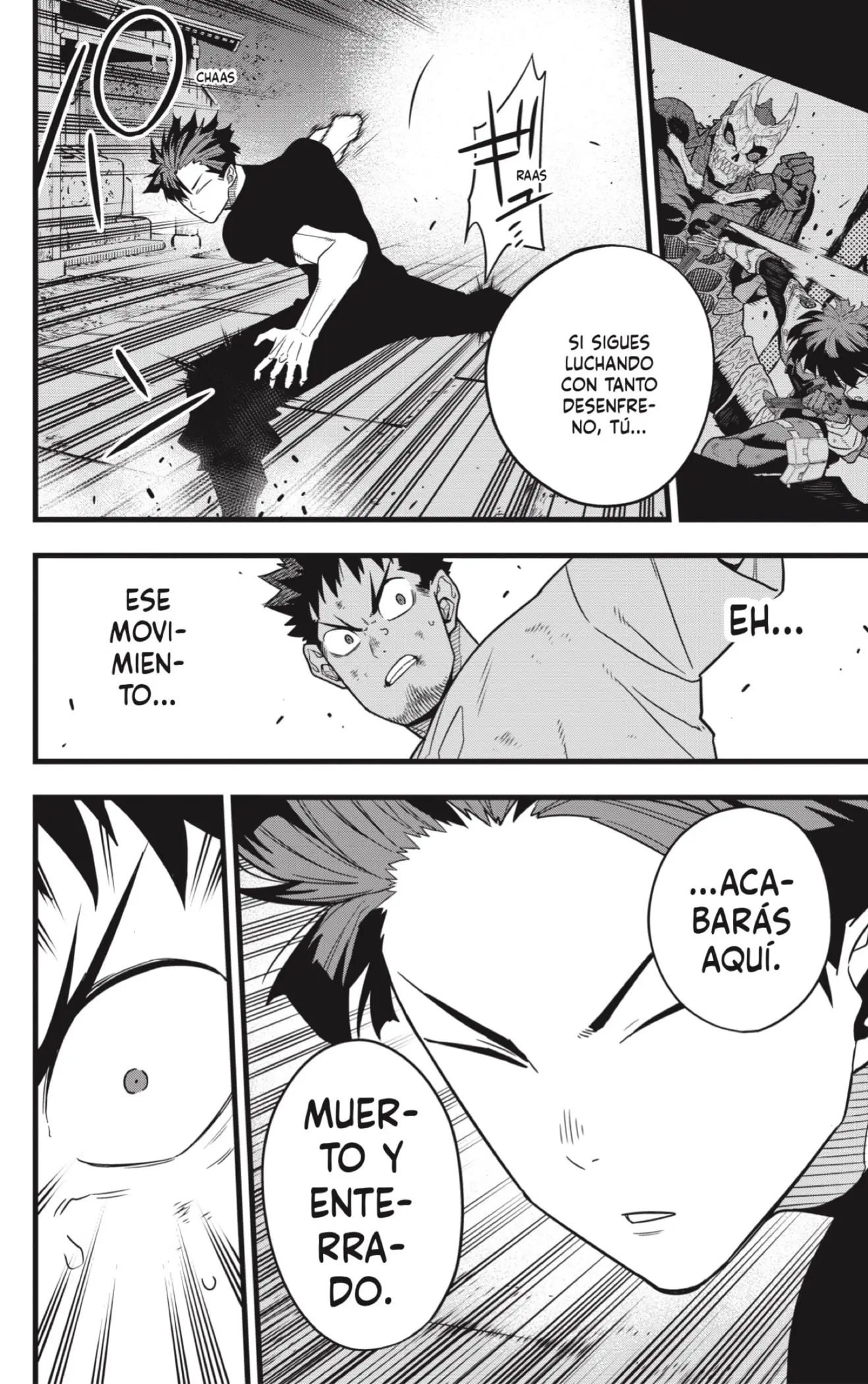 Kaiju No. 8 capítulo 66, página 18