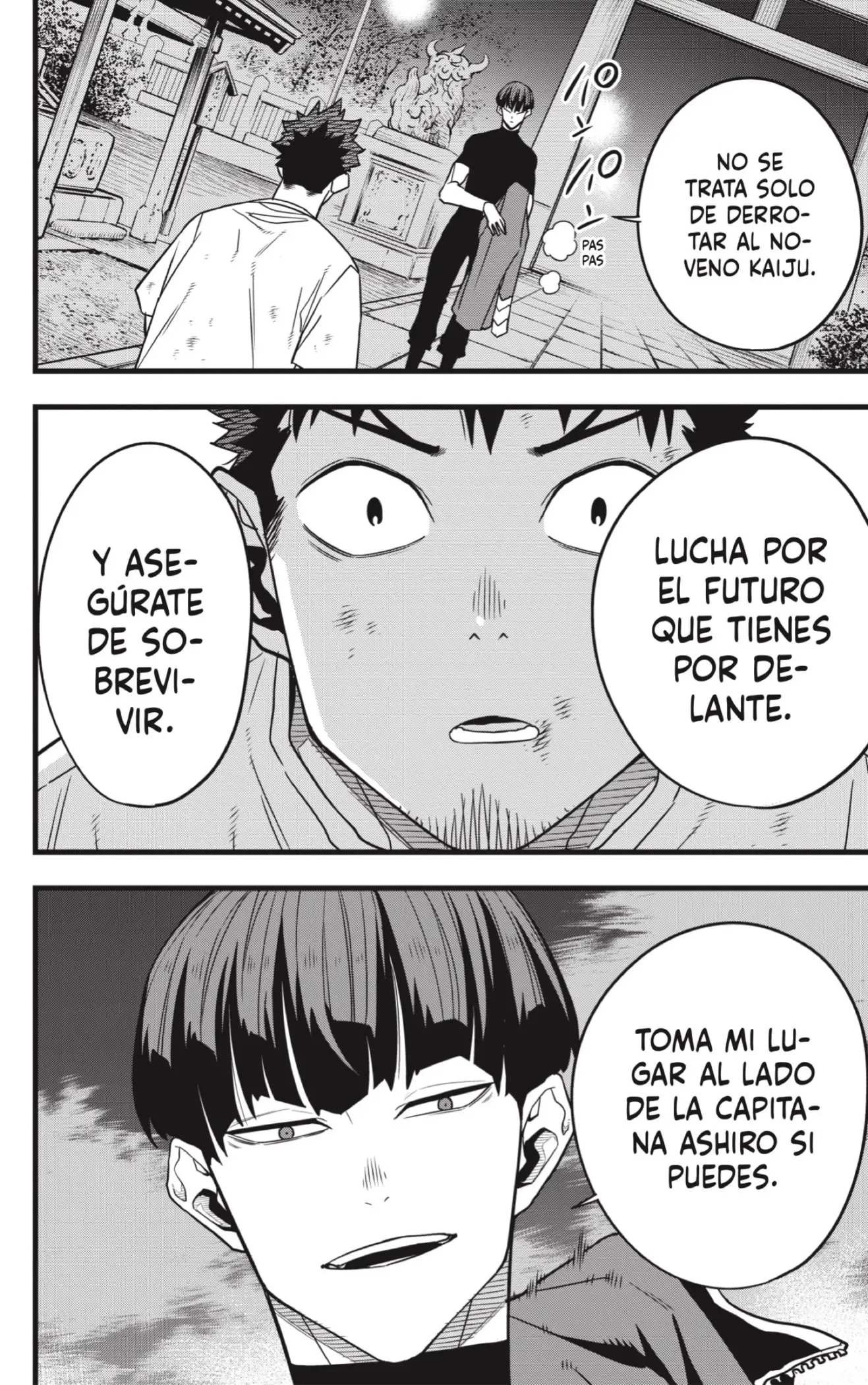 Kaiju No. 8 capítulo 66, página 22