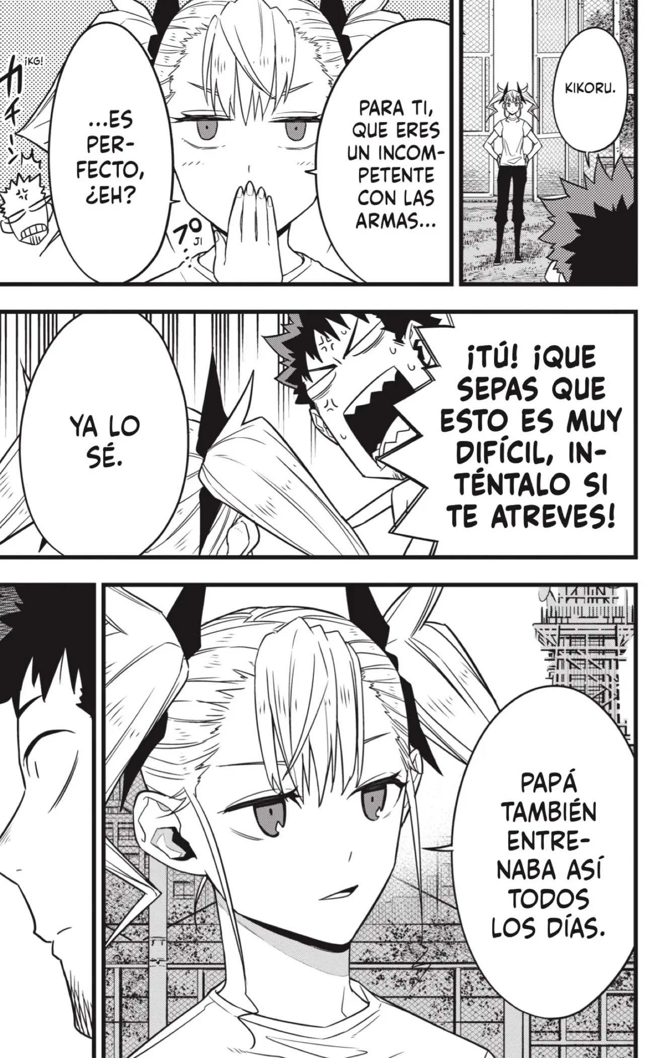 Kaiju No. 8 capítulo 67, página 3