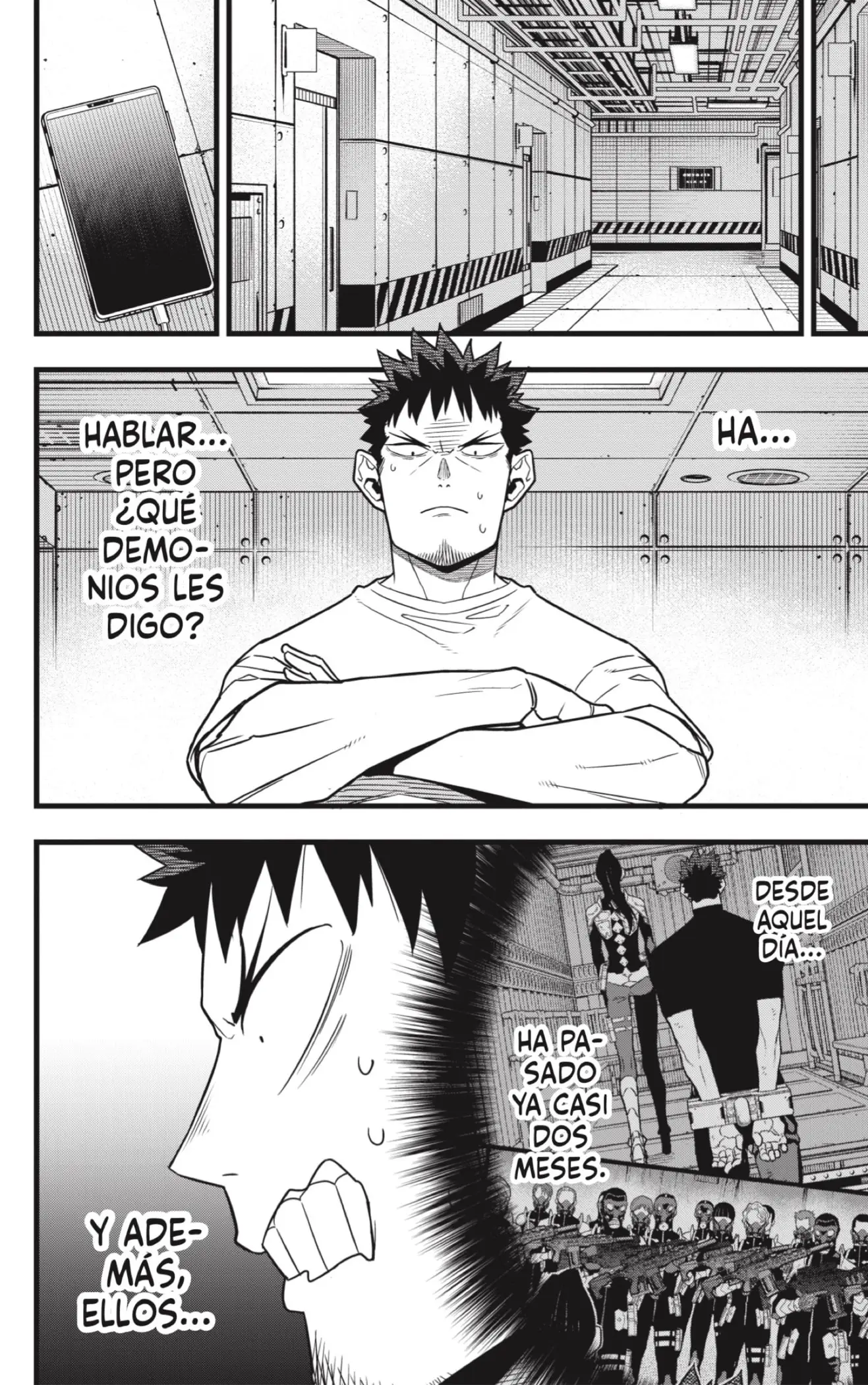 Kaiju No. 8 capítulo 67, página 6