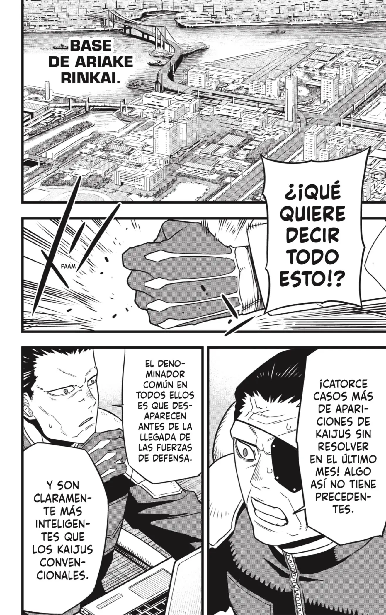 Kaiju No. 8 capítulo 68, página 18