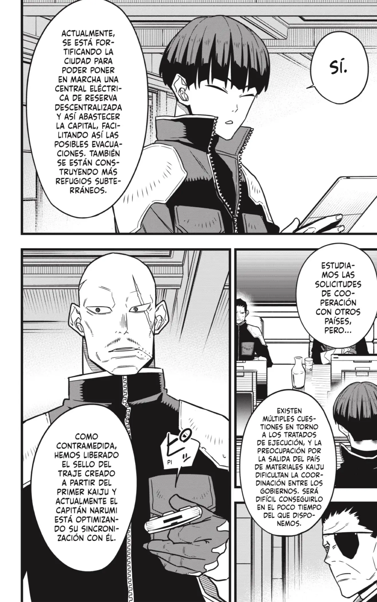 Kaiju No. 8 capítulo 68, página 20