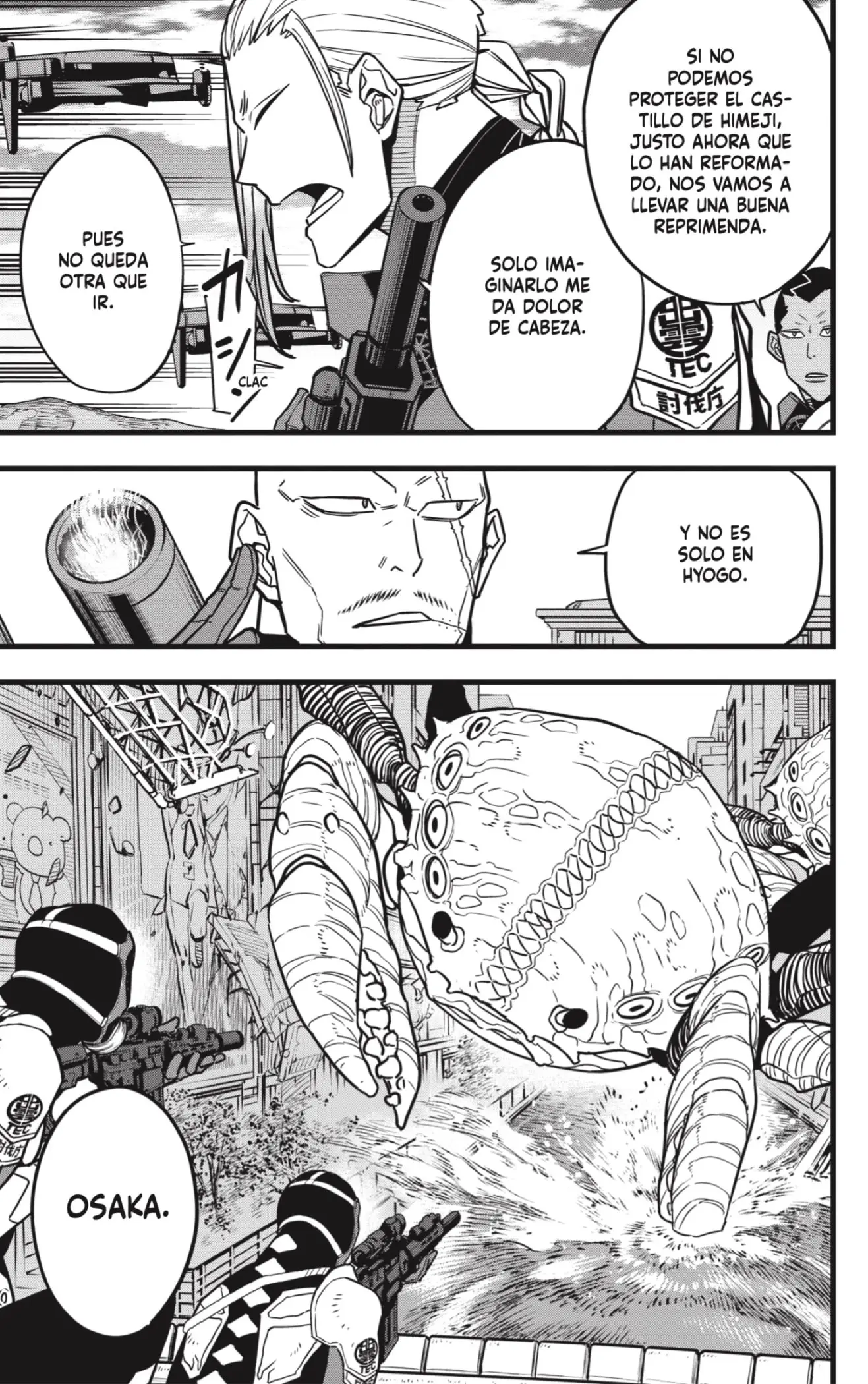 Kaiju No. 8 capítulo 71, página 11