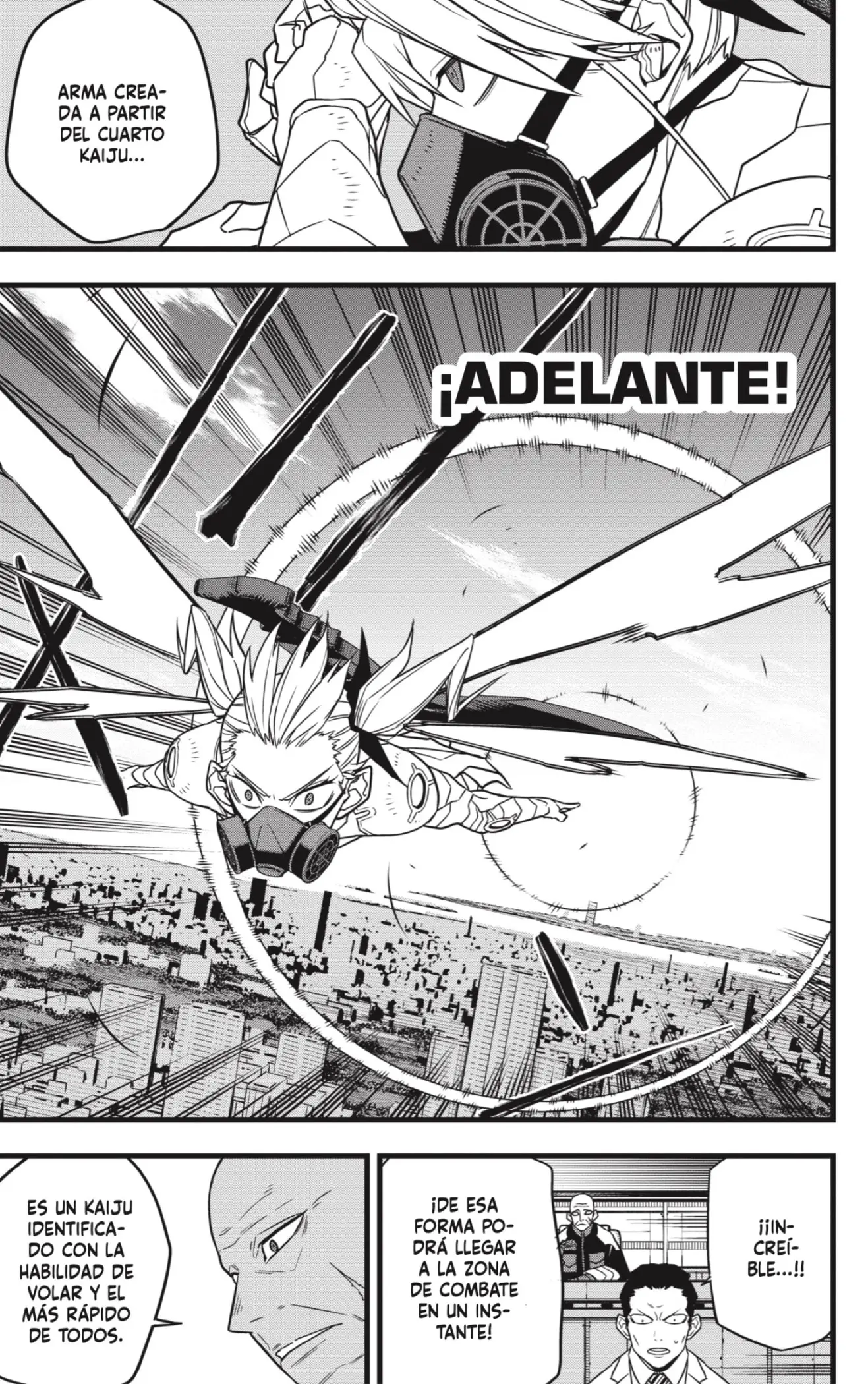 Kaiju No. 8 capítulo 72, página 5