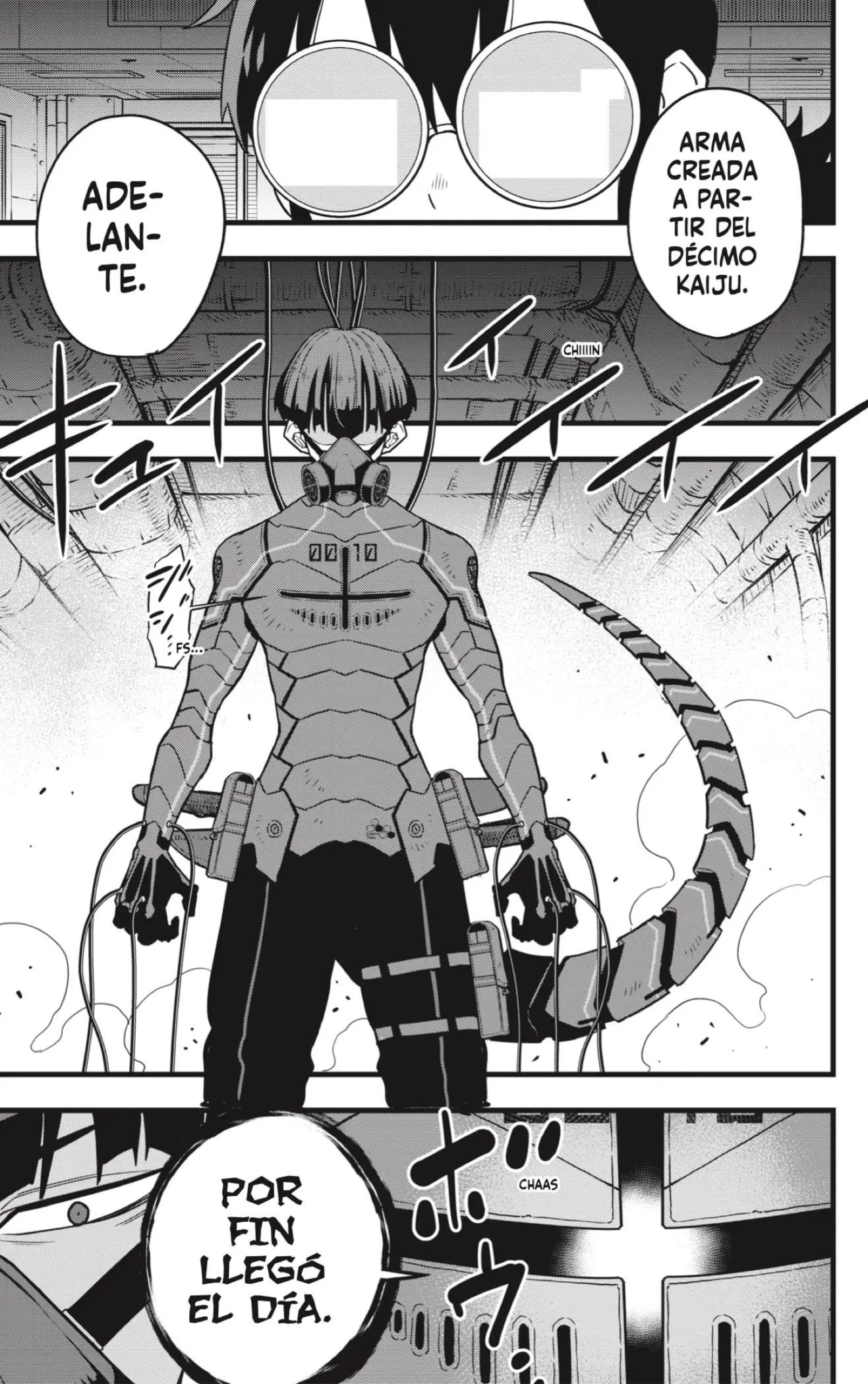 Kaiju No. 8 capítulo 73, página 2