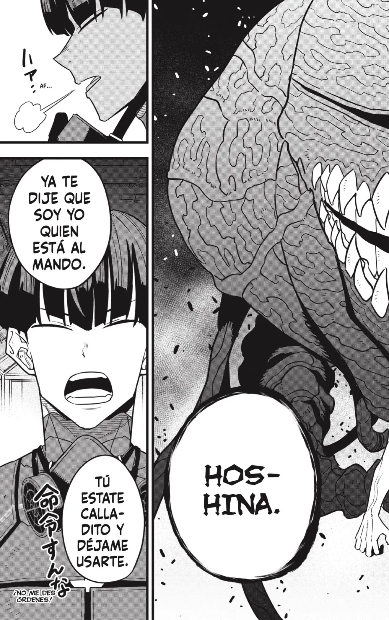 Kaiju No. 8 capítulo 73, página 4