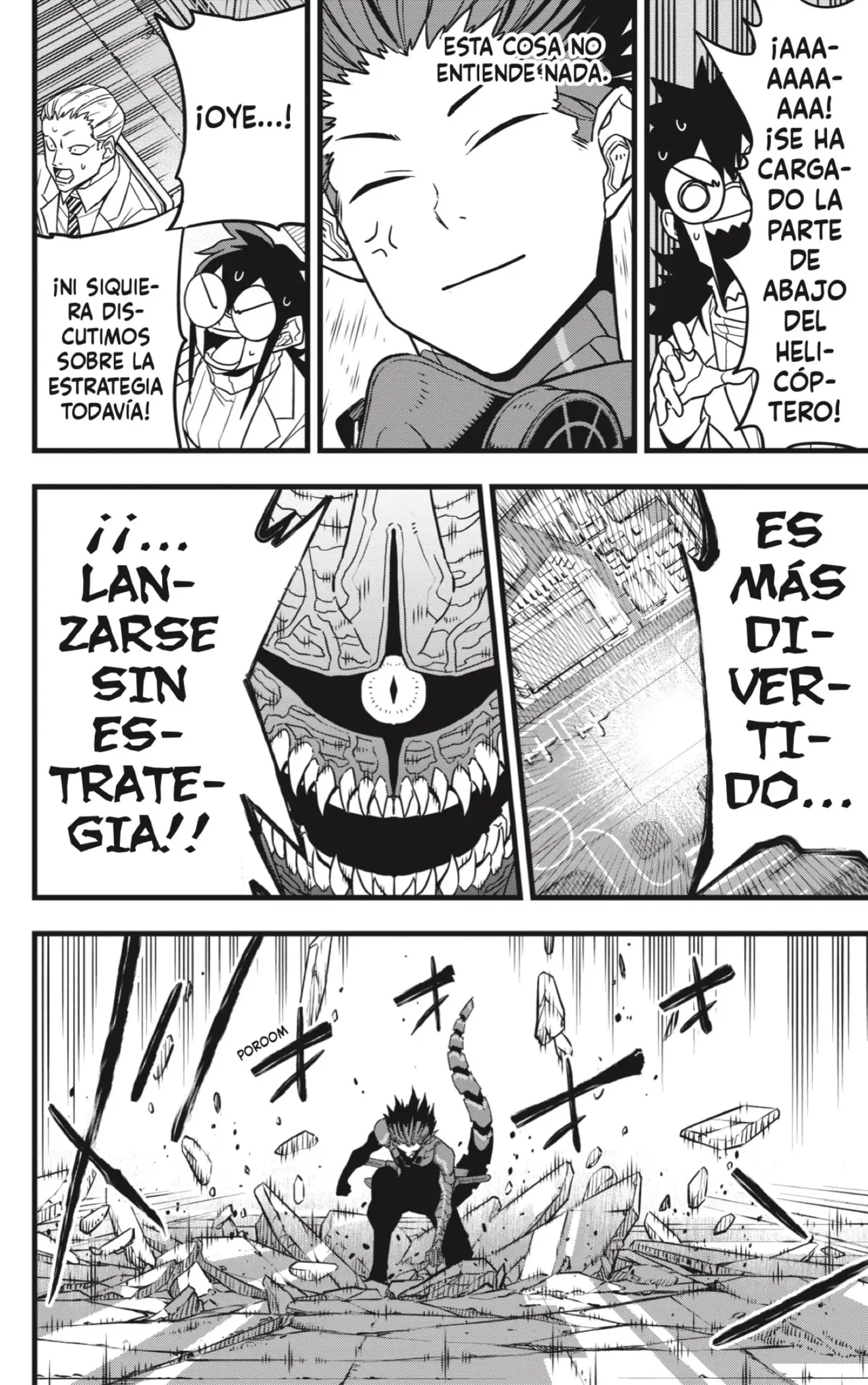 Kaiju No. 8 capítulo 73, página 9