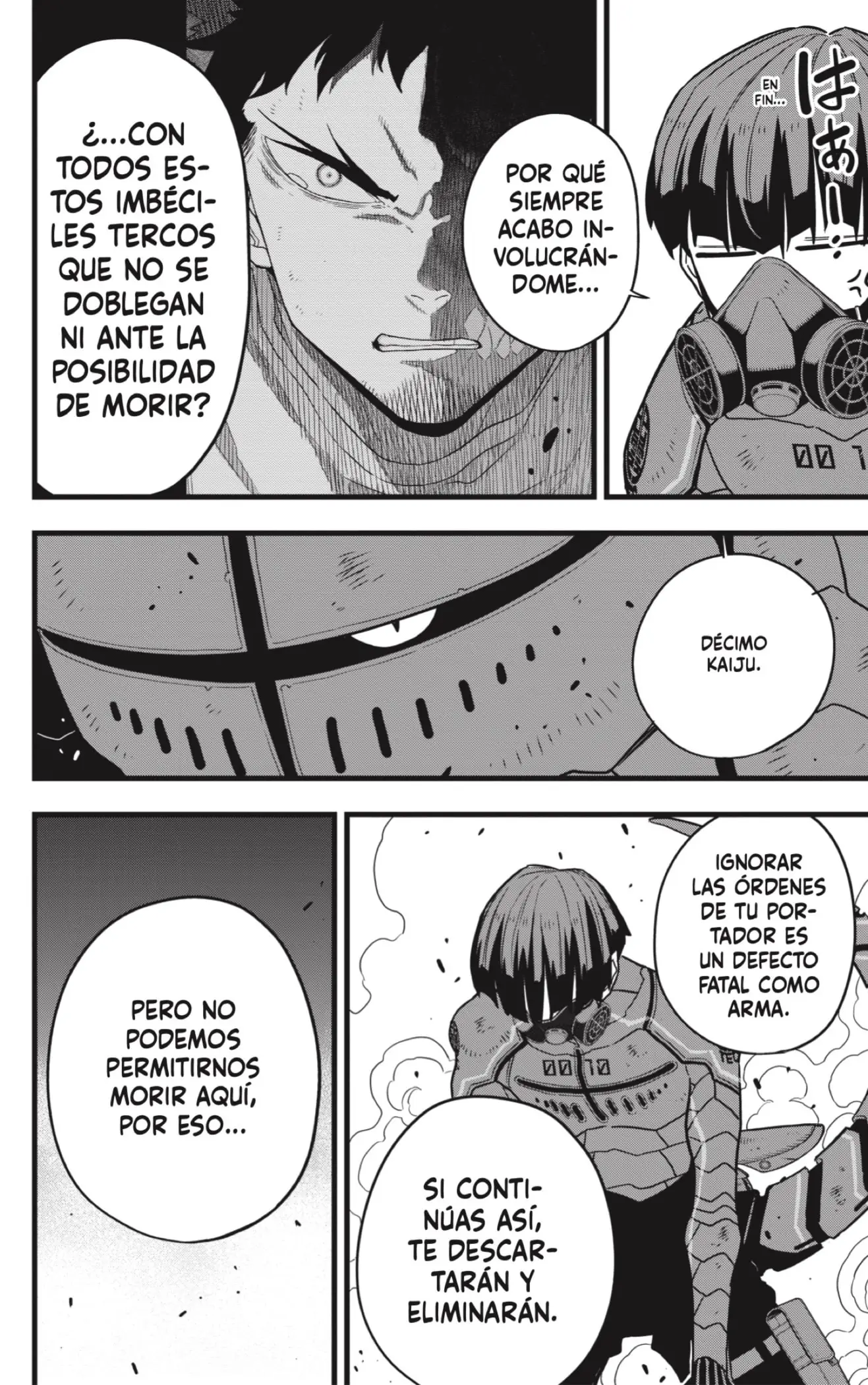Kaiju No. 8 capítulo 73, página 23