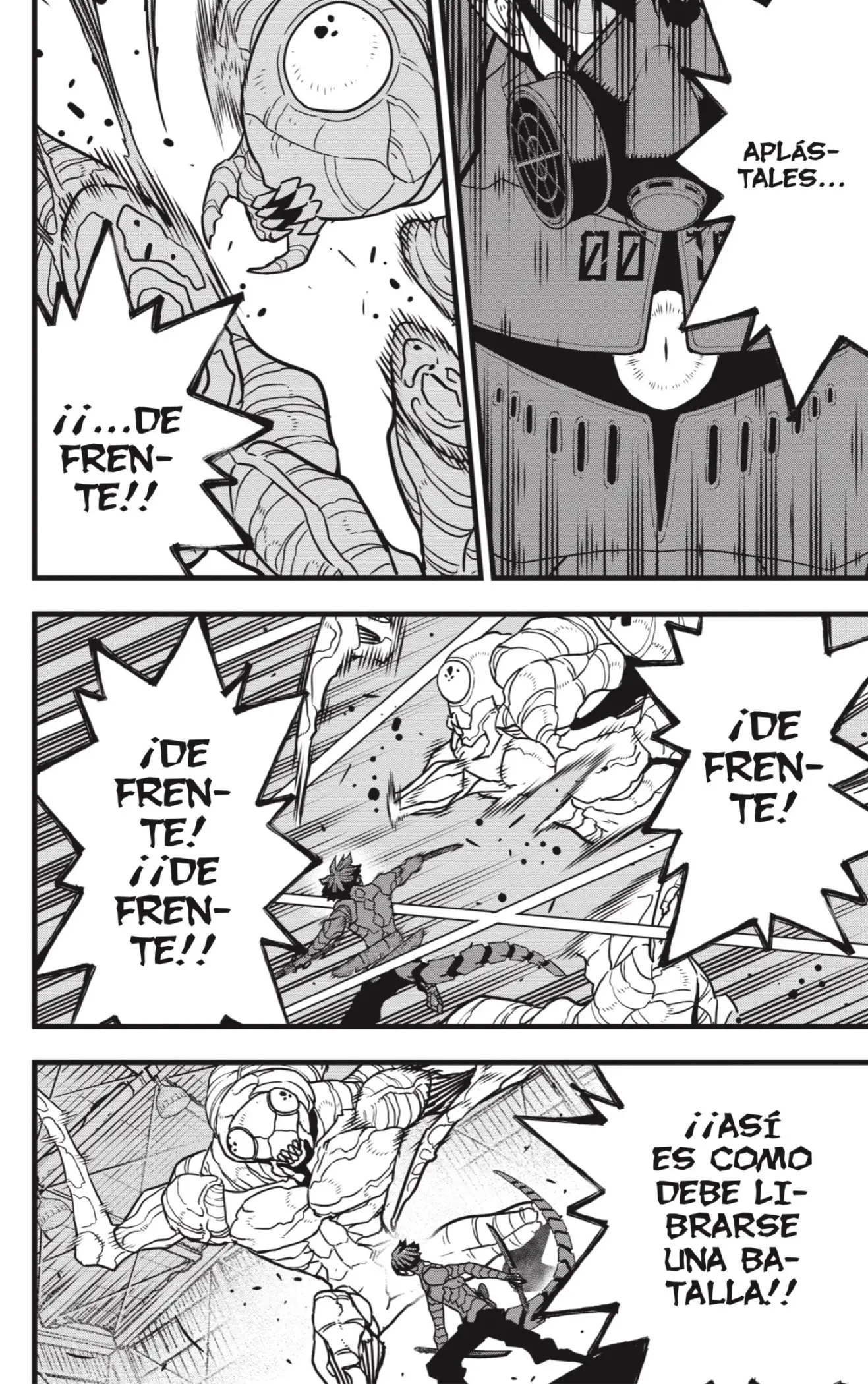 Kaiju No. 8 capítulo 74, página 4
