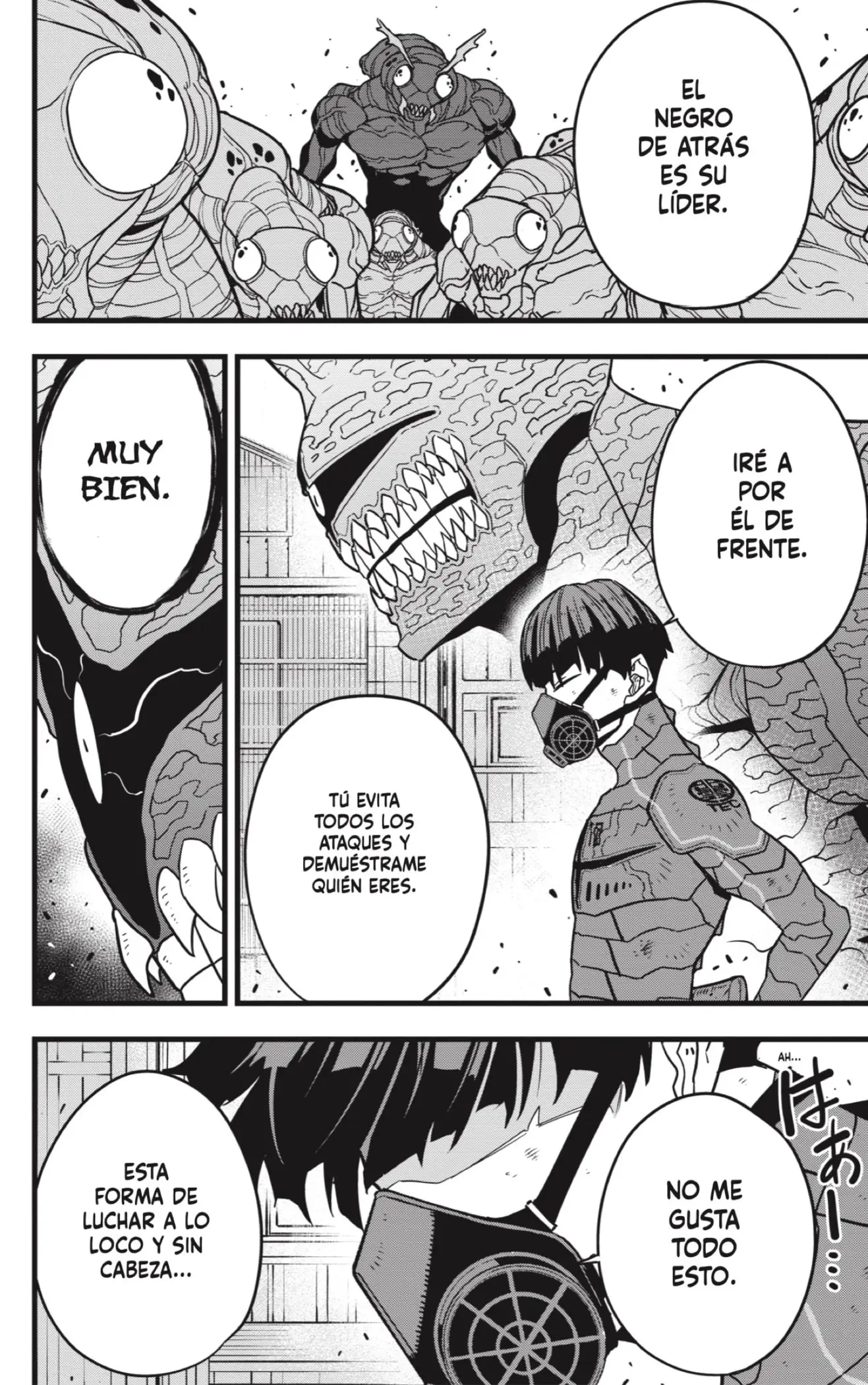 Kaiju No. 8 capítulo 74, página 14