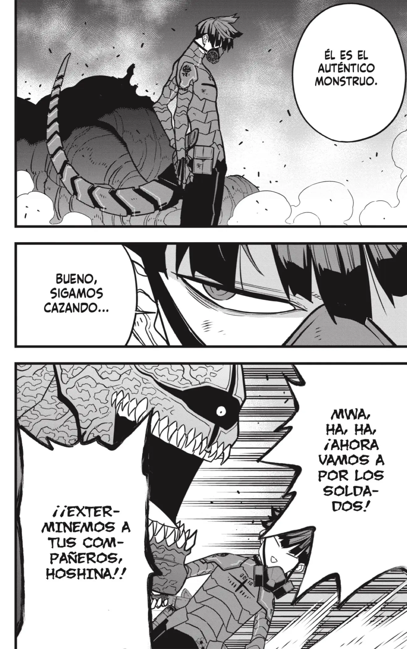Kaiju No. 8 capítulo 75, página 2