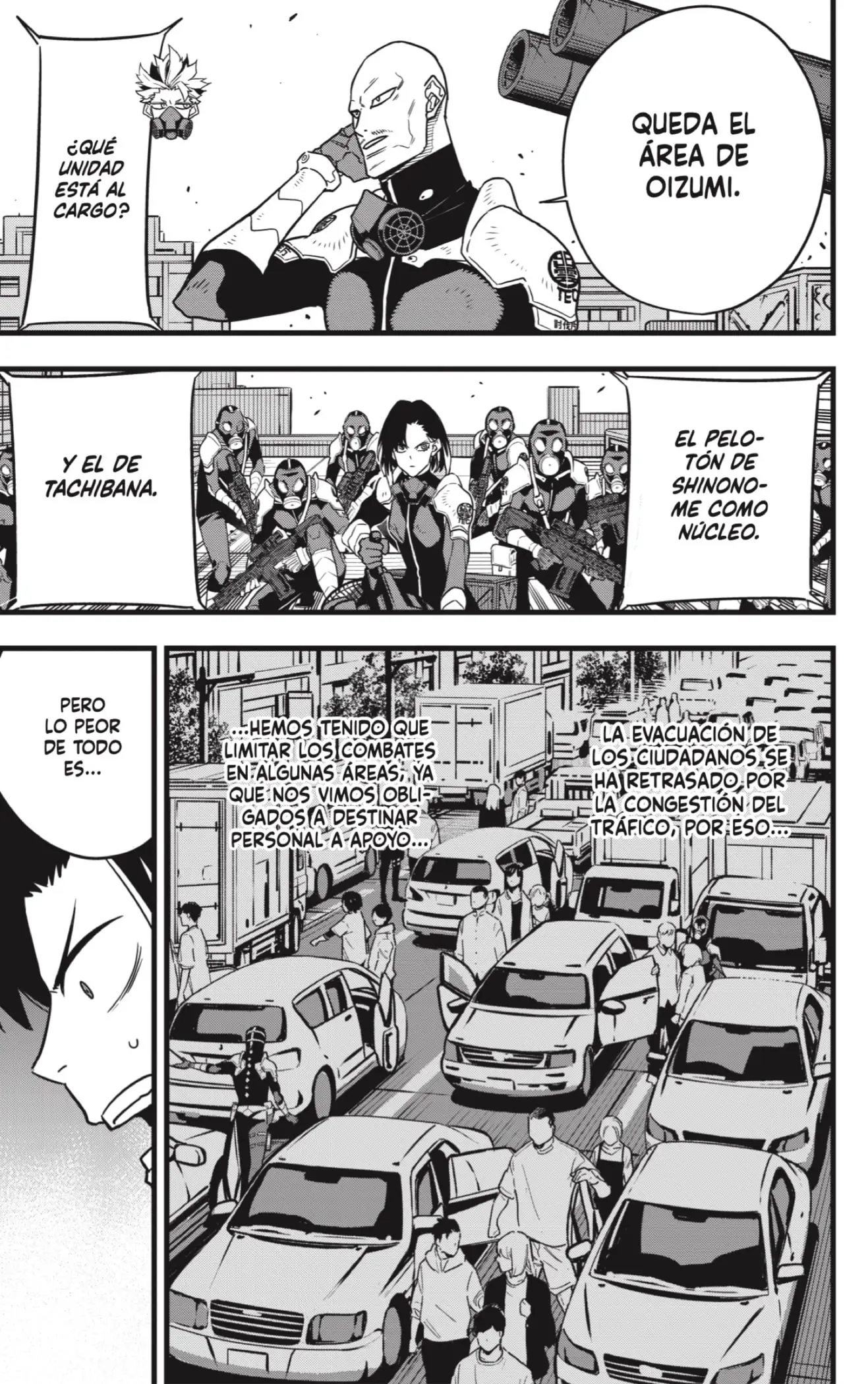 Kaiju No. 8 capítulo 75, página 5