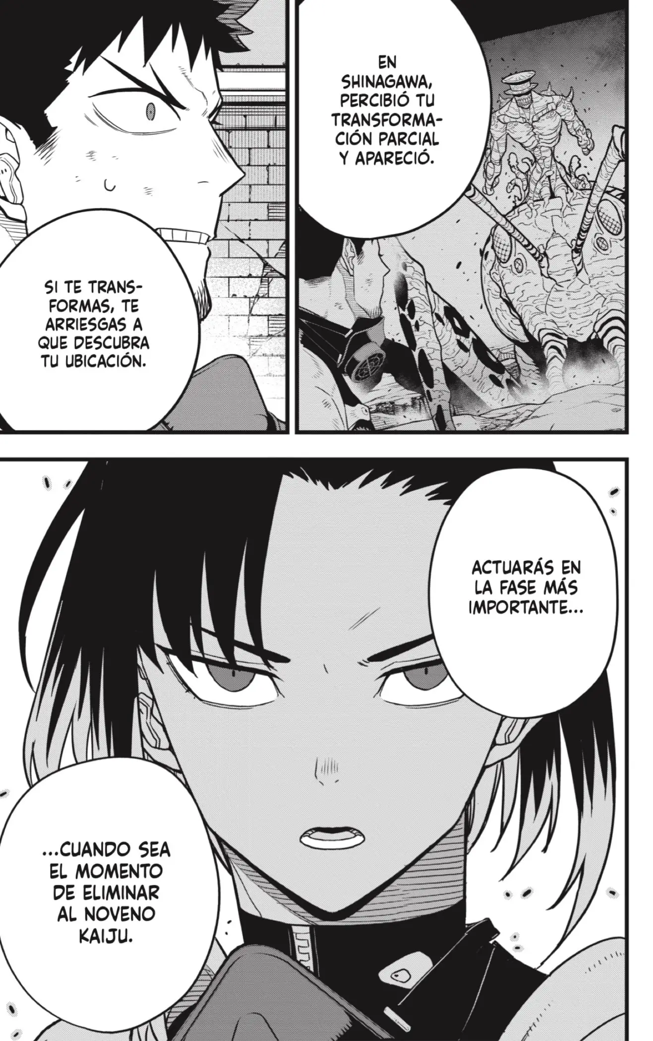 Kaiju No. 8 capítulo 75, página 9