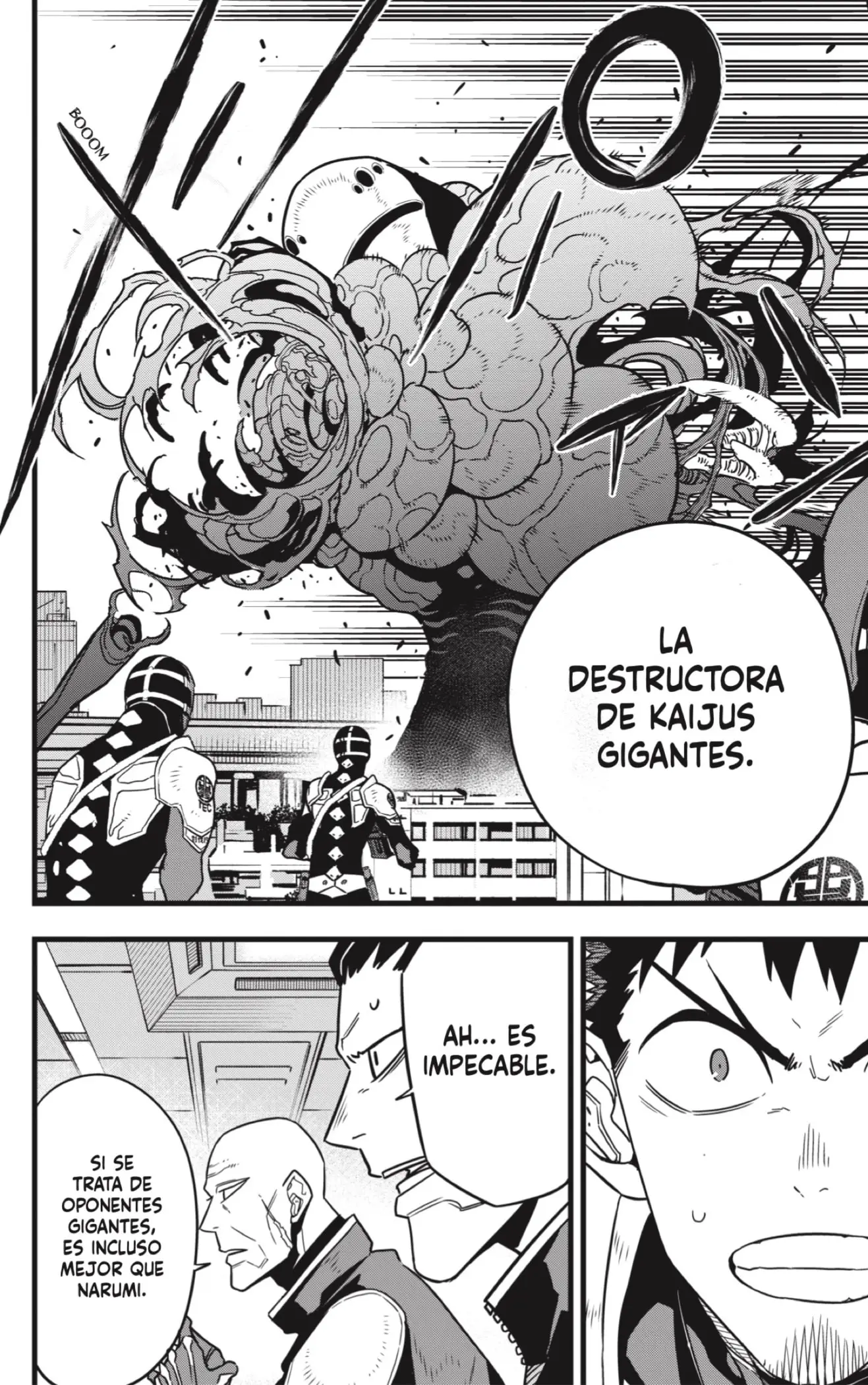 Kaiju No. 8 capítulo 76, página 2
