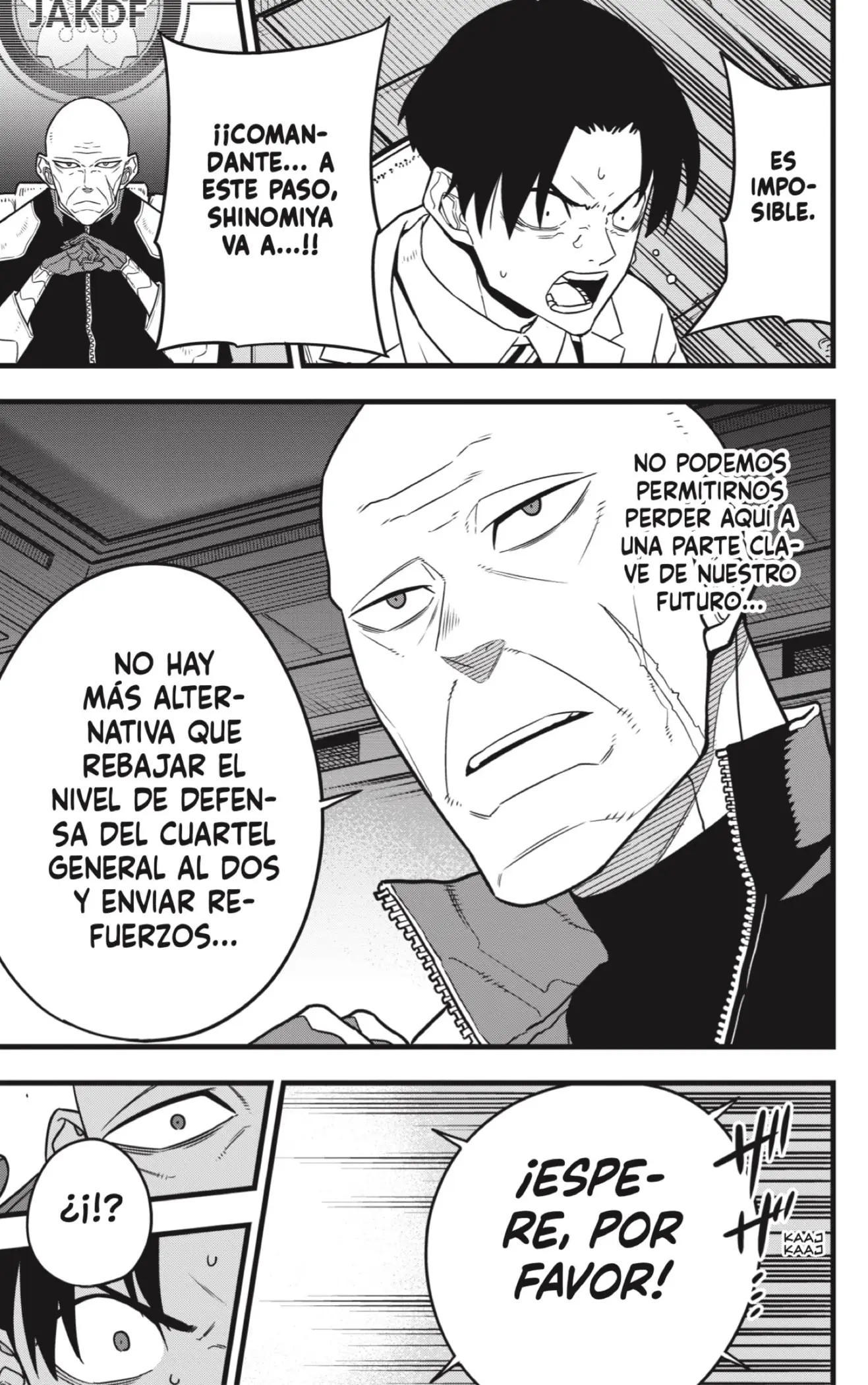 Kaiju No. 8 capítulo 79, página 7