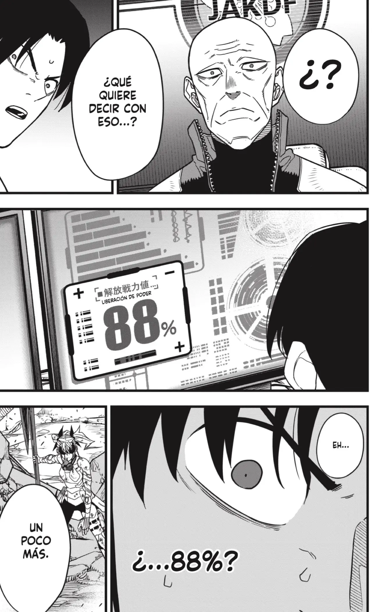 Kaiju No. 8 capítulo 79, página 9