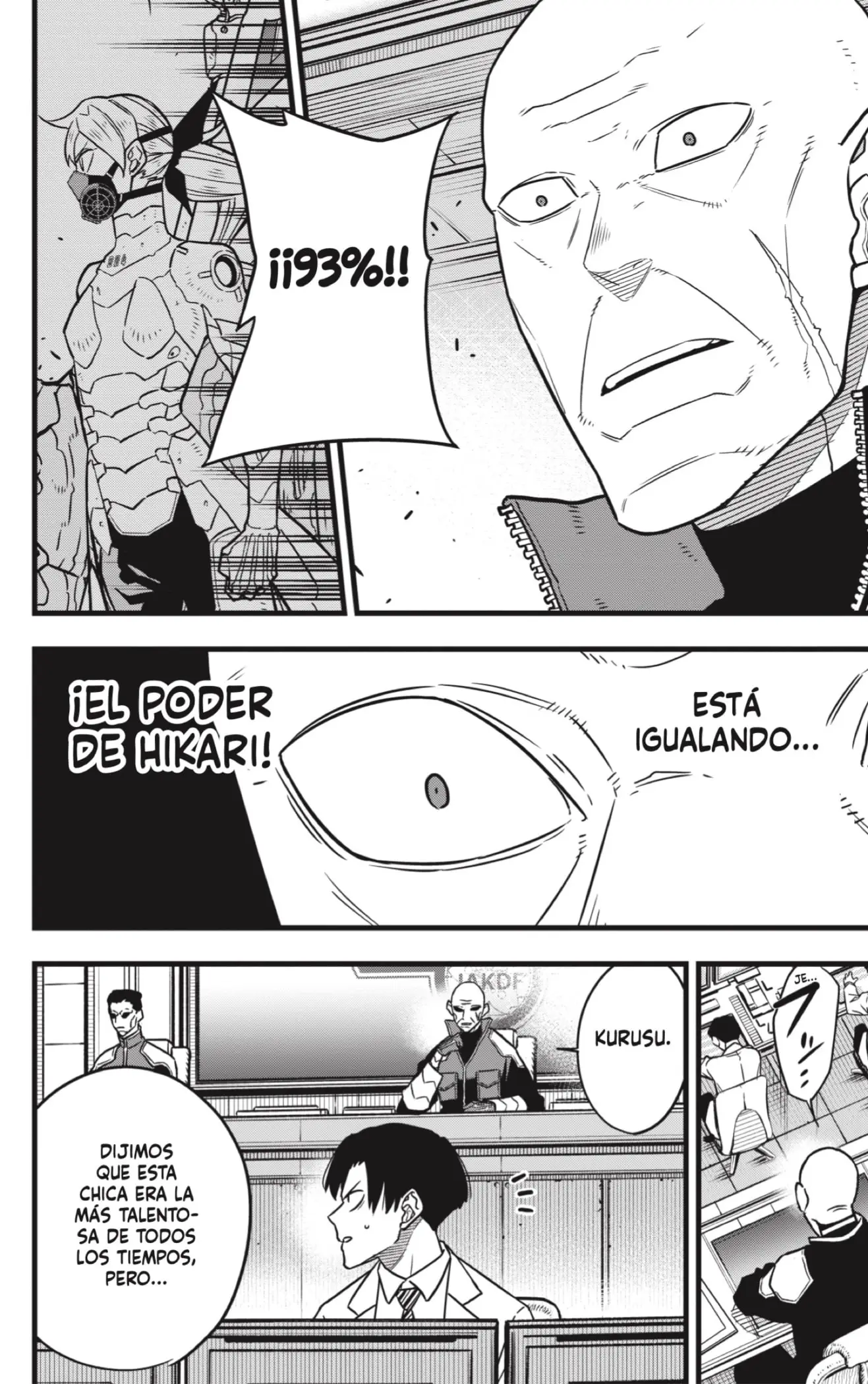 Kaiju No. 8 capítulo 80, página 4