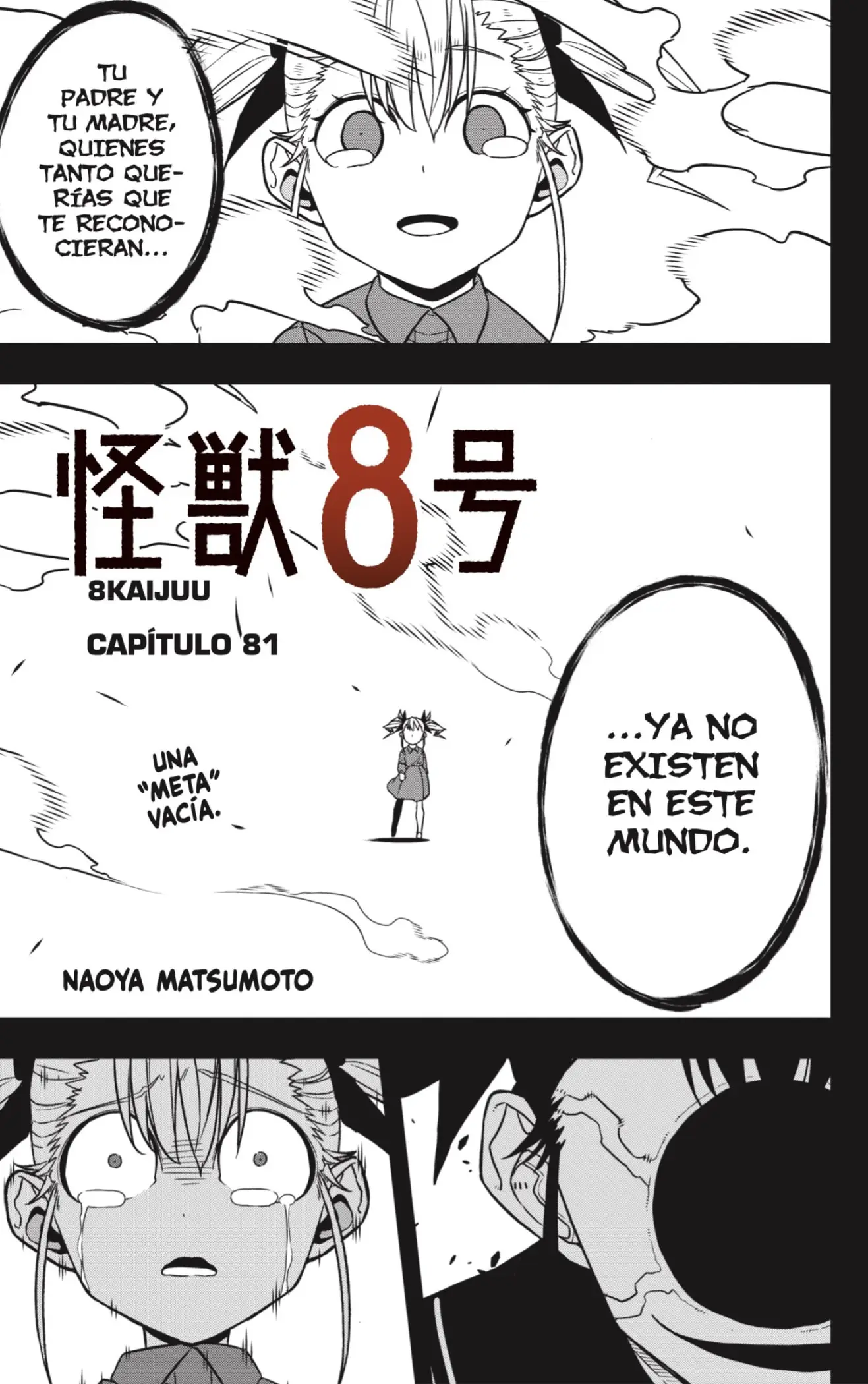 Kaiju No. 8 capítulo 81, página 1