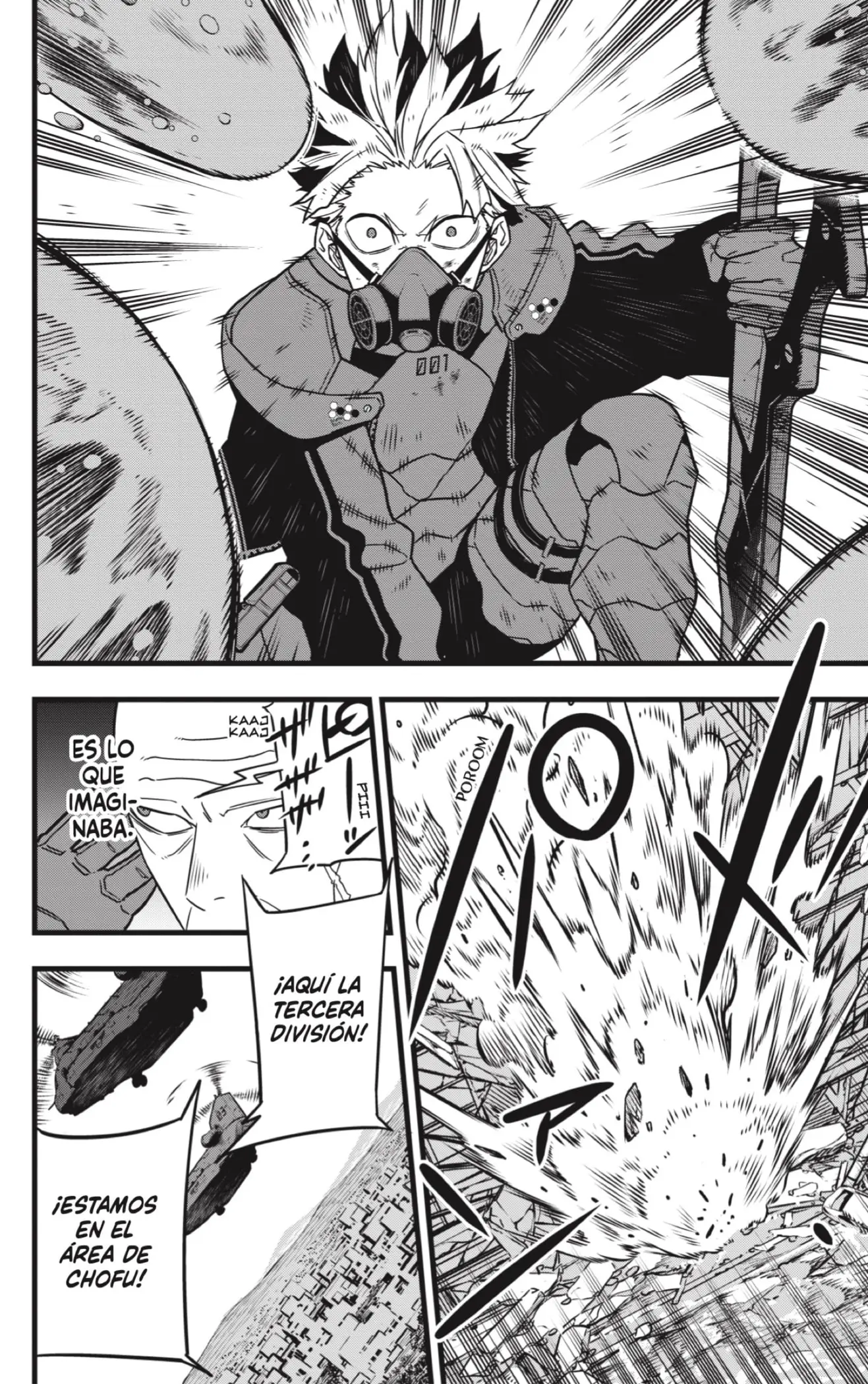 Kaiju No. 8 capítulo 81, página 10