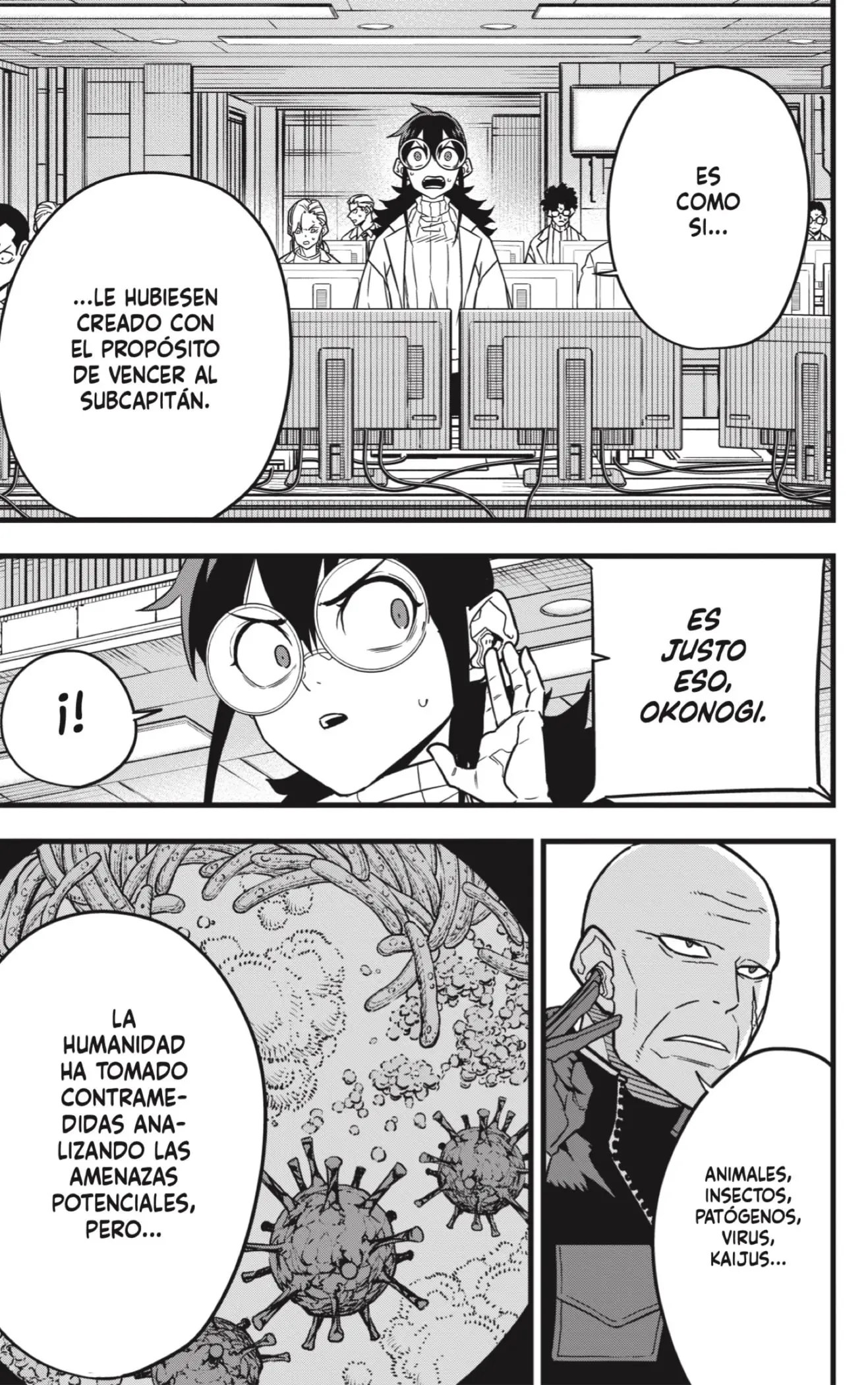 Kaiju No. 8 capítulo 81, página 17