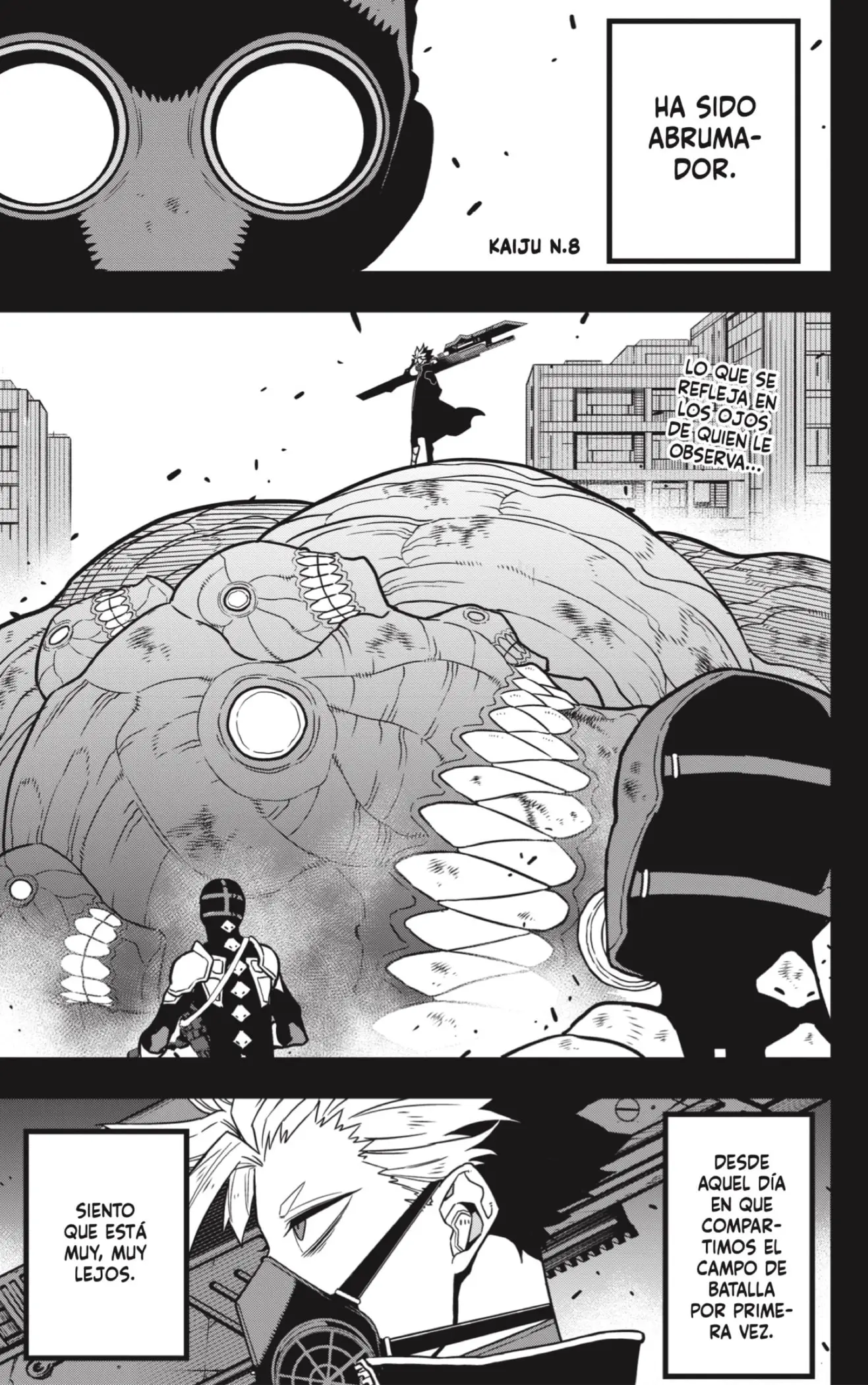 Kaiju No. 8 capítulo 82, página 1